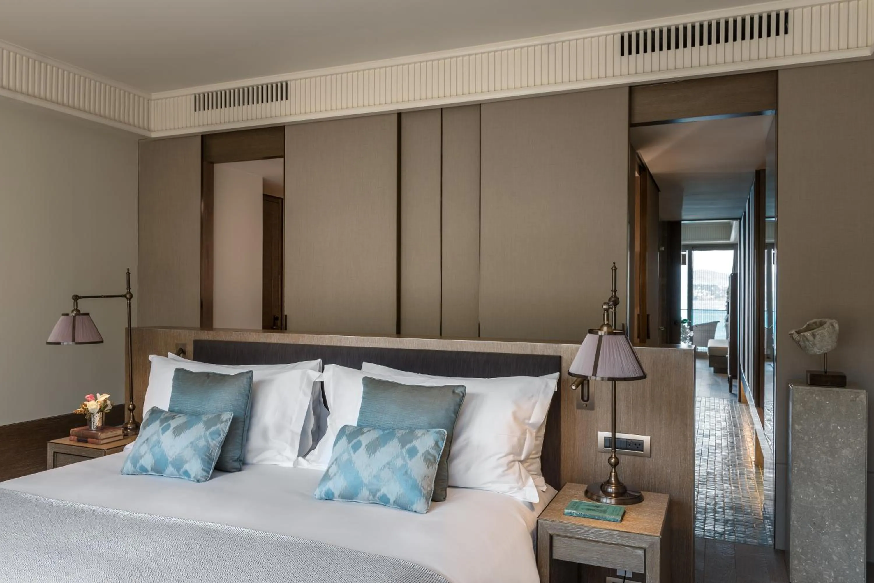 Bed in Princes' Palace Resort, Buyukada - Member of The Leading Hotels of the World