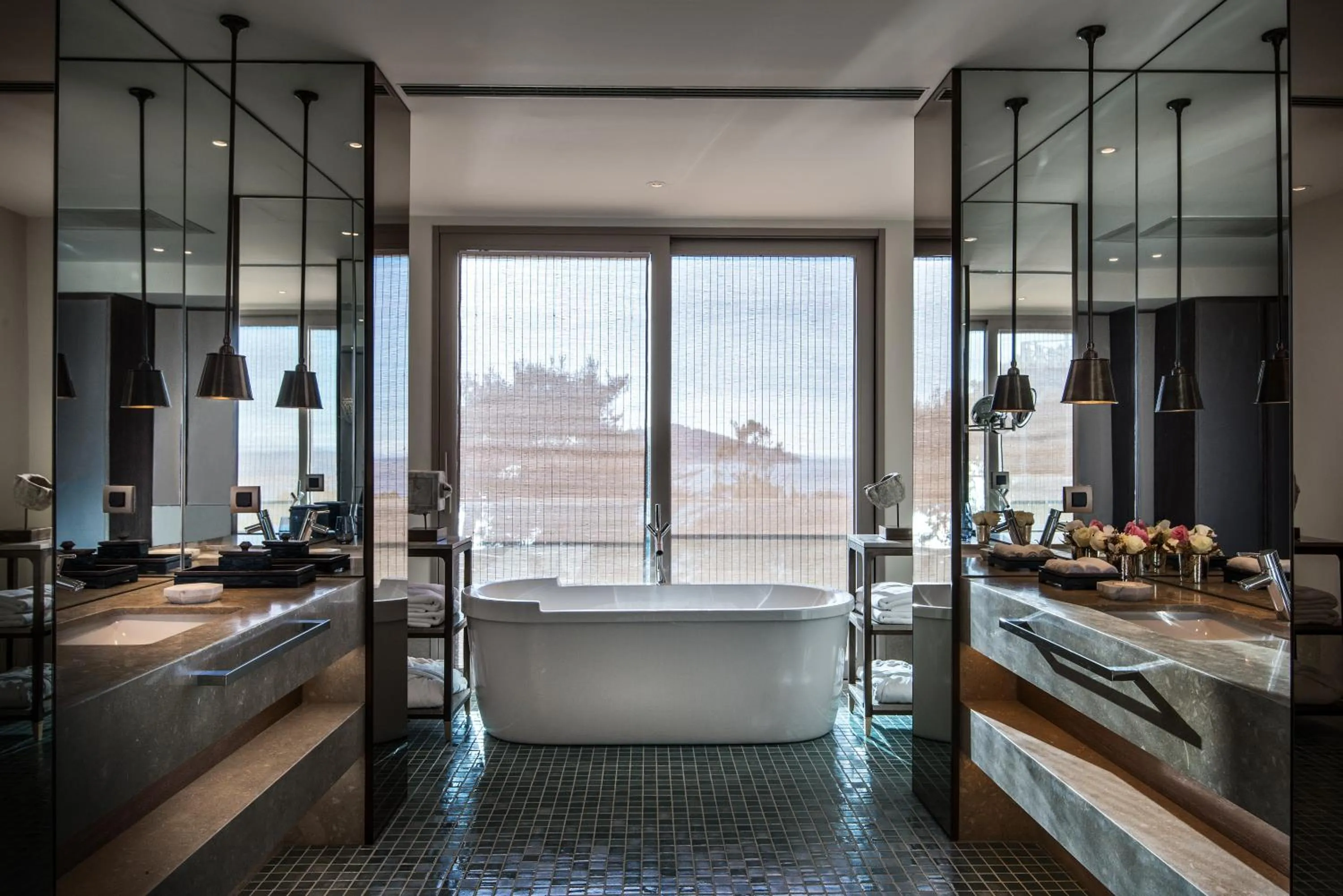 Bathroom, Bed in Princes' Palace Resort, Buyukada - Member of The Leading Hotels of the World