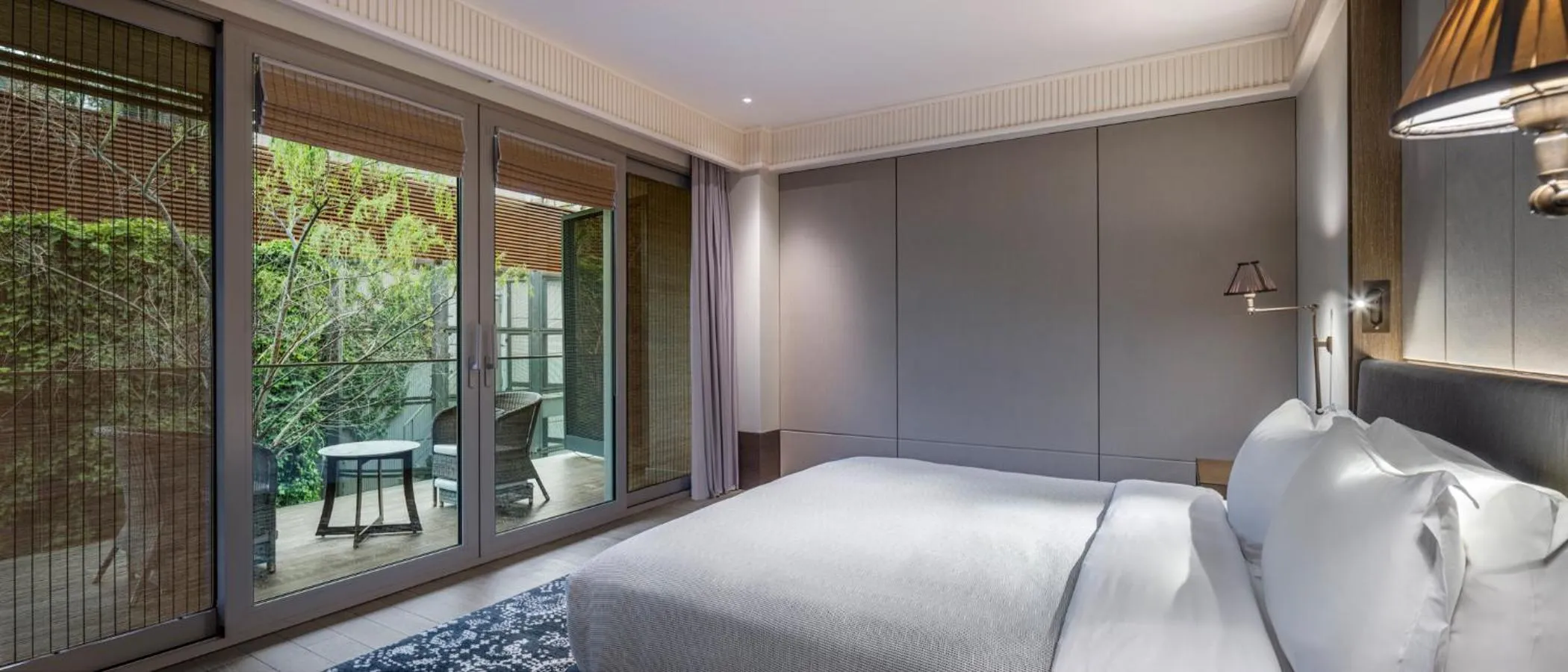 View (from property/room), Bed in Princes' Palace Resort, Buyukada - Member of The Leading Hotels of the World