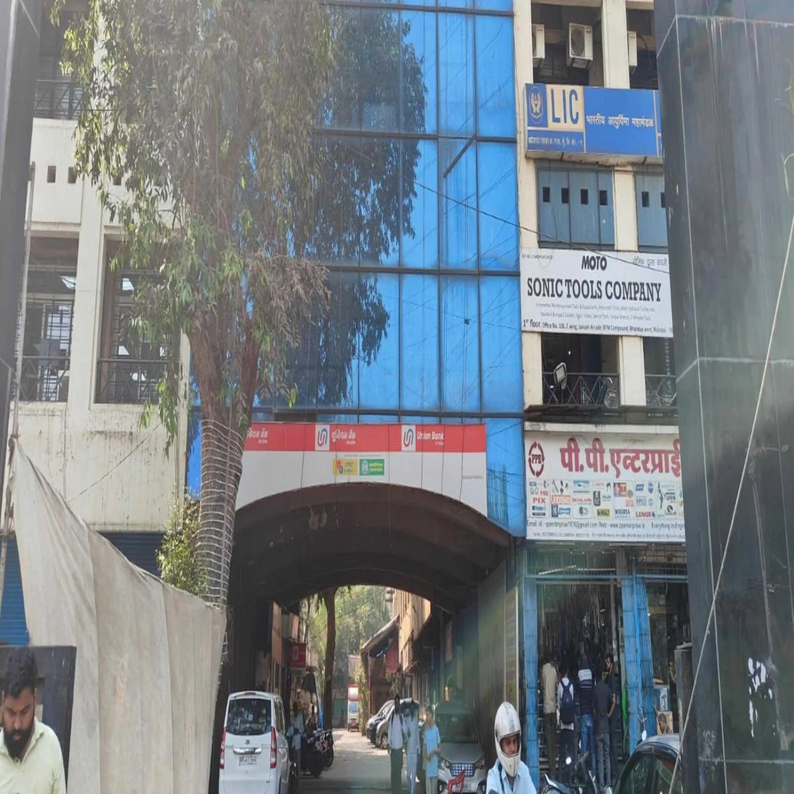 Property building in Hotel Blue Sky Residency