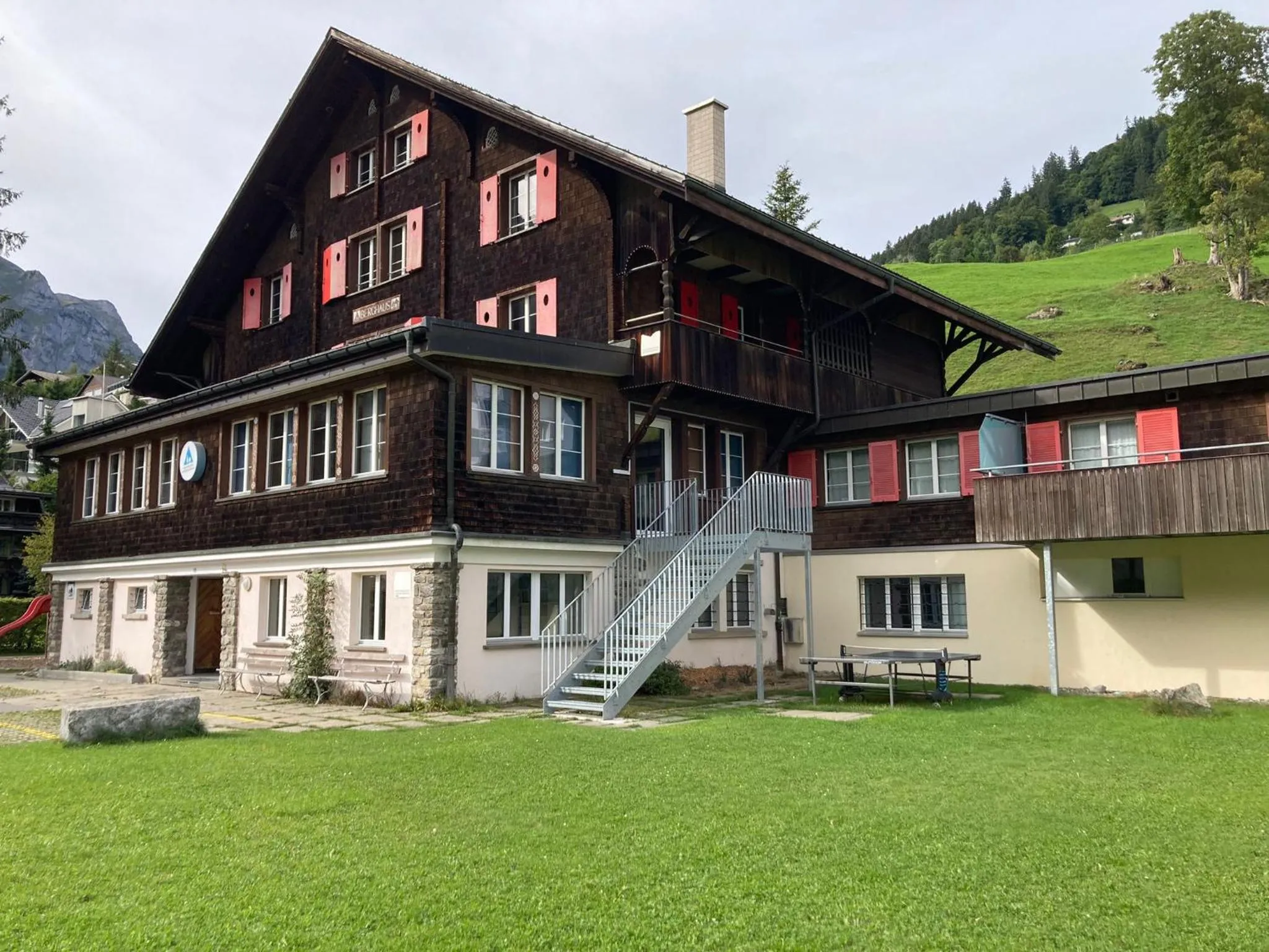 Property building in Engelberg Youth Hostel