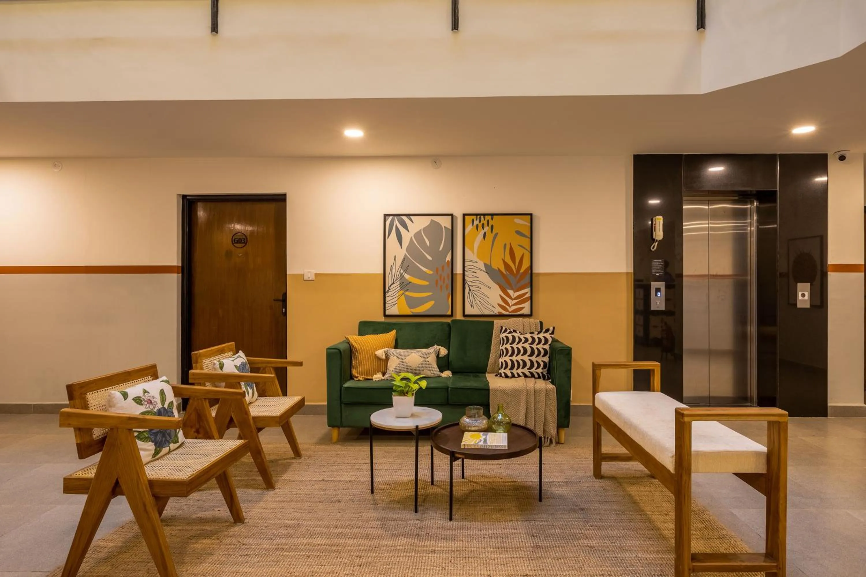 Seating area in Olive Hotel Palace Road by Embassy Group