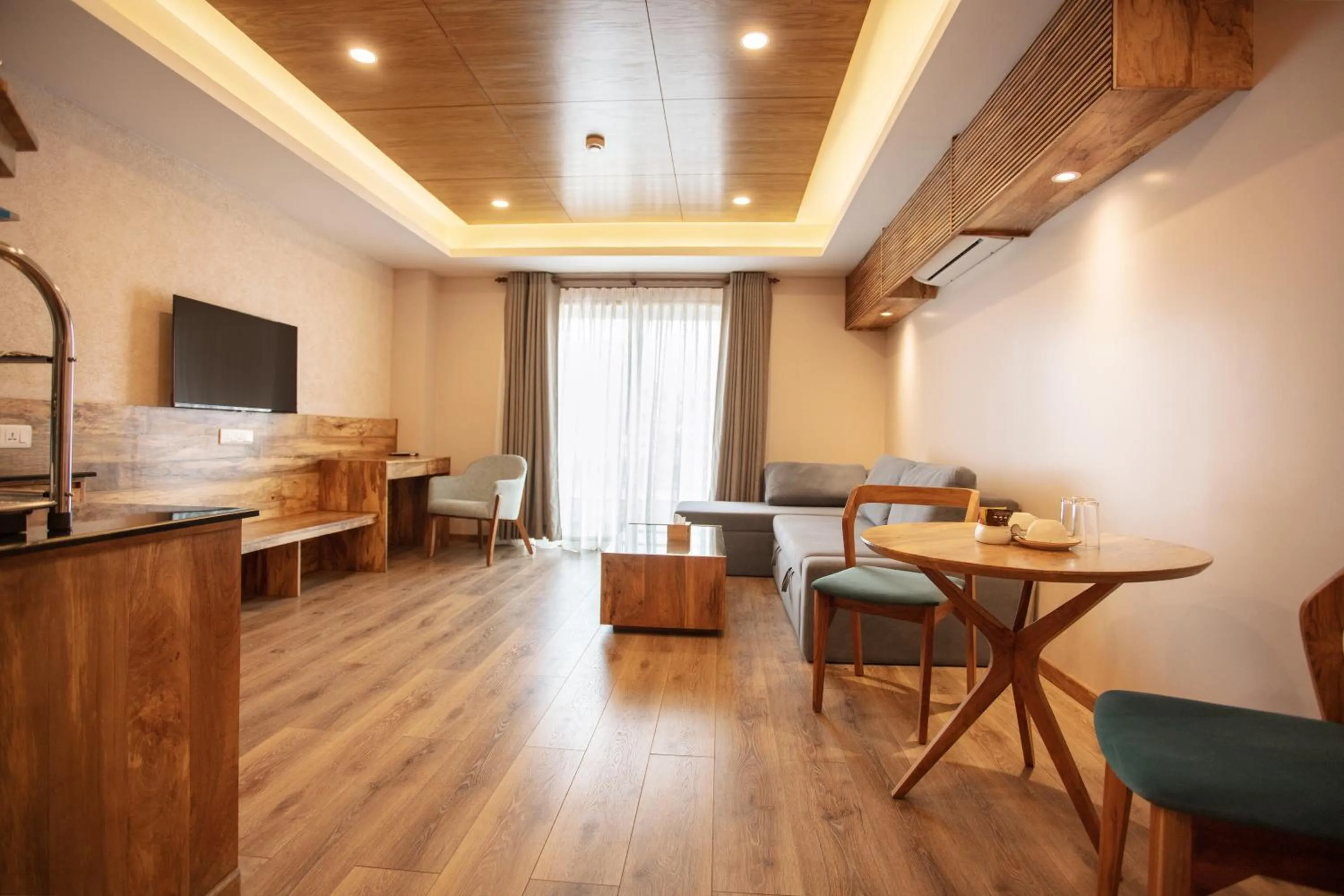 Kitchen or kitchenette in HOTEL BHRIKUTI TARA