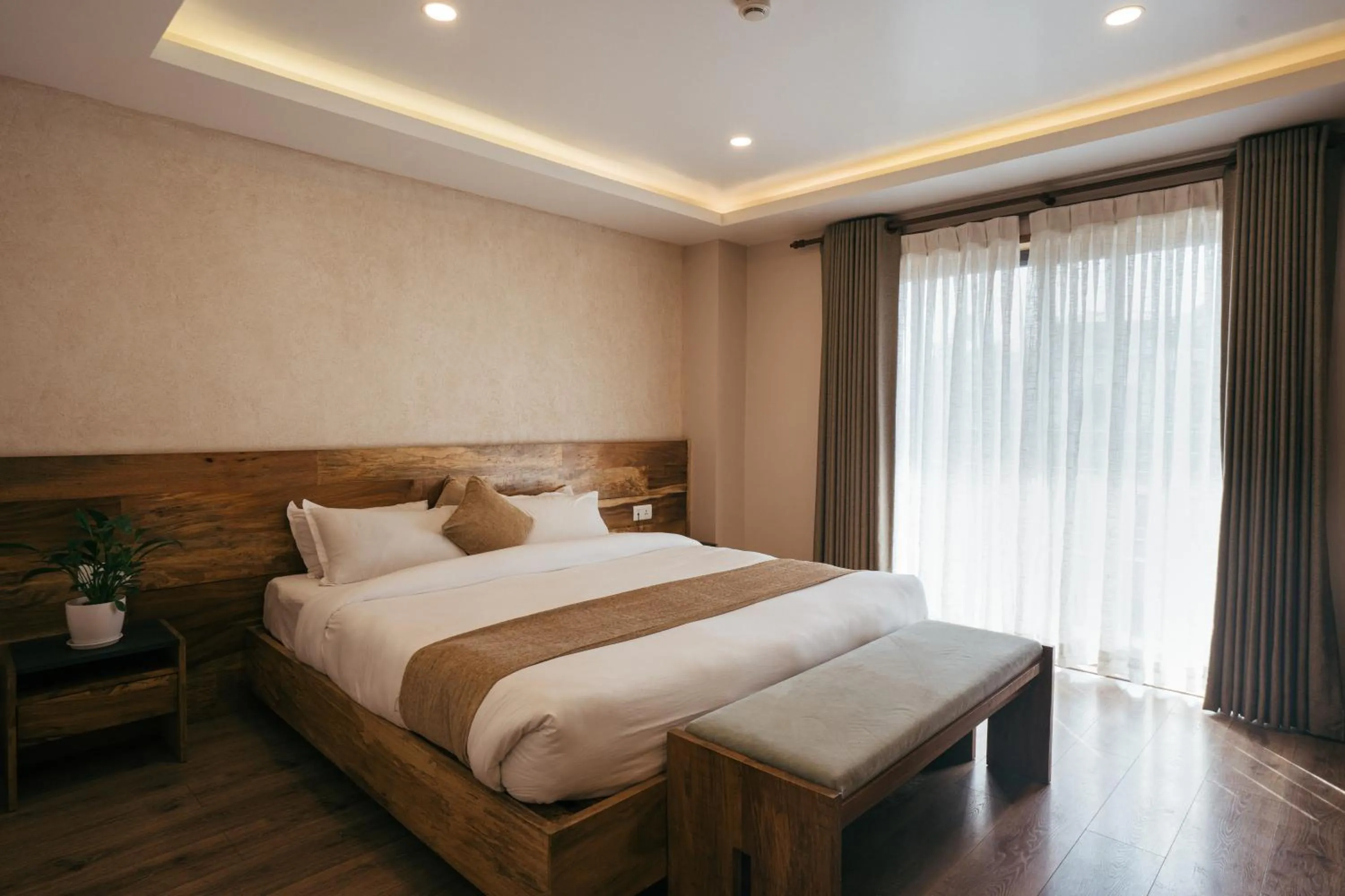 Bedroom, Bed in HOTEL BHRIKUTI TARA