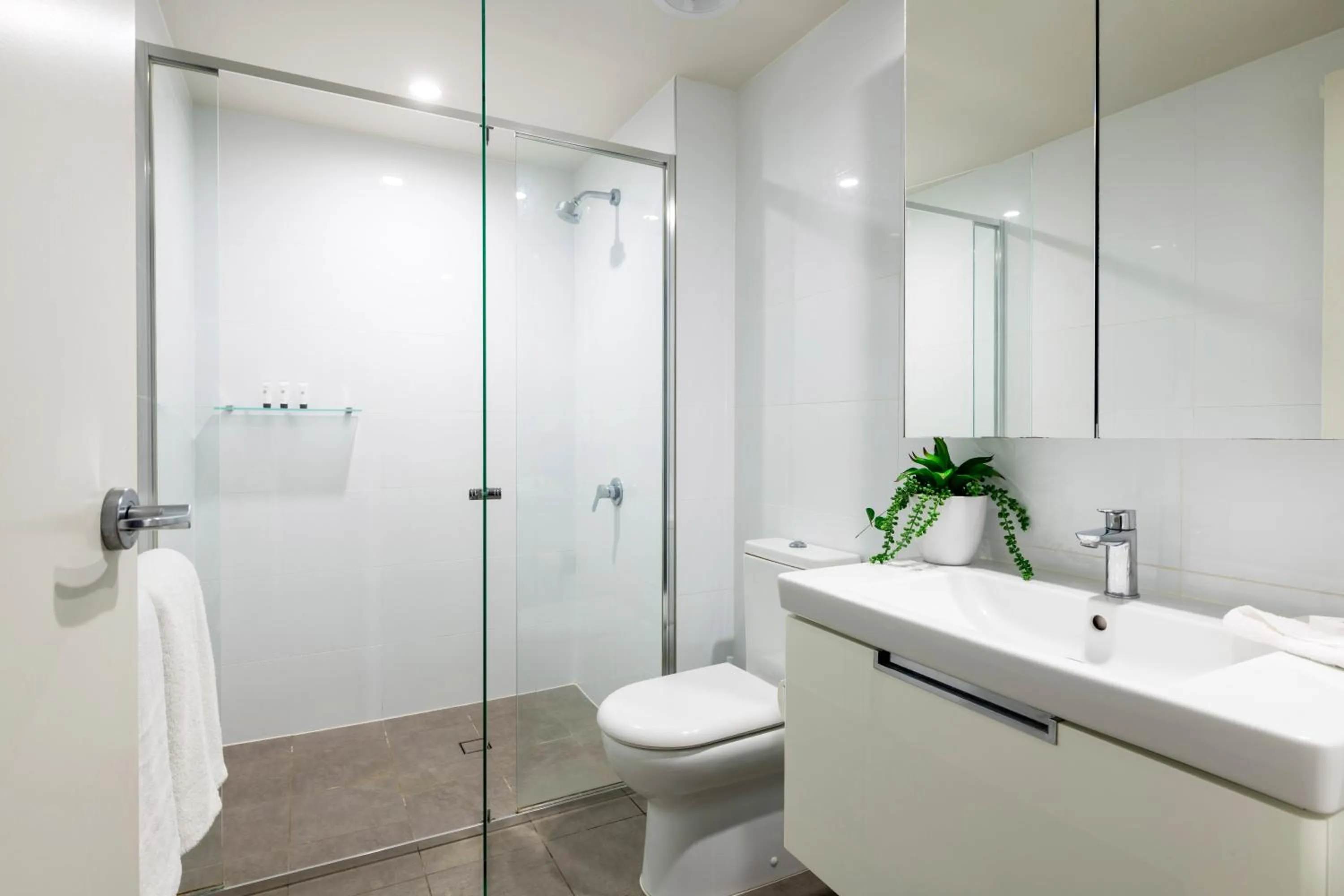 Shower in Arena Apartments by CLLIX