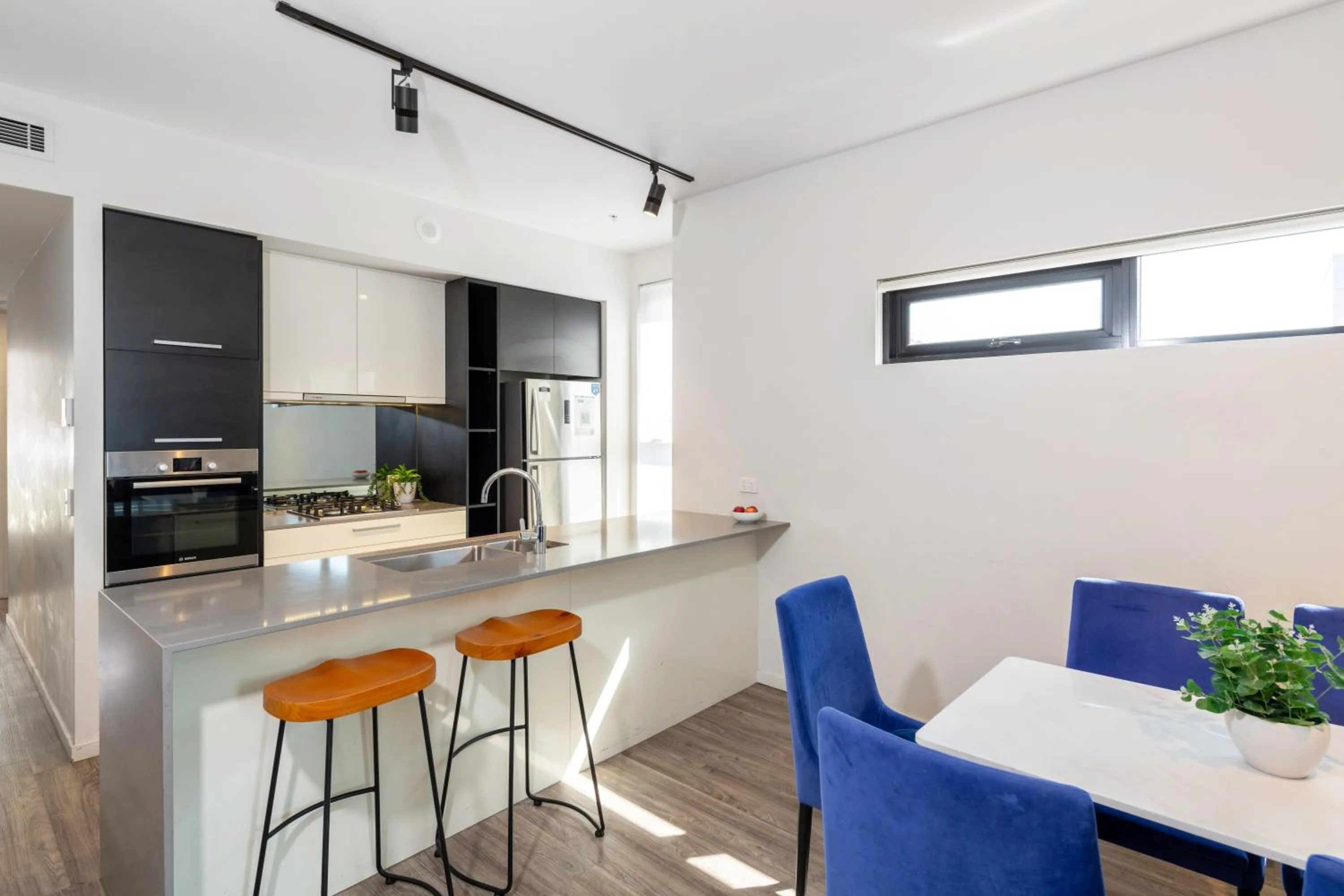 Kitchen or kitchenette in Arena Apartments by CLLIX