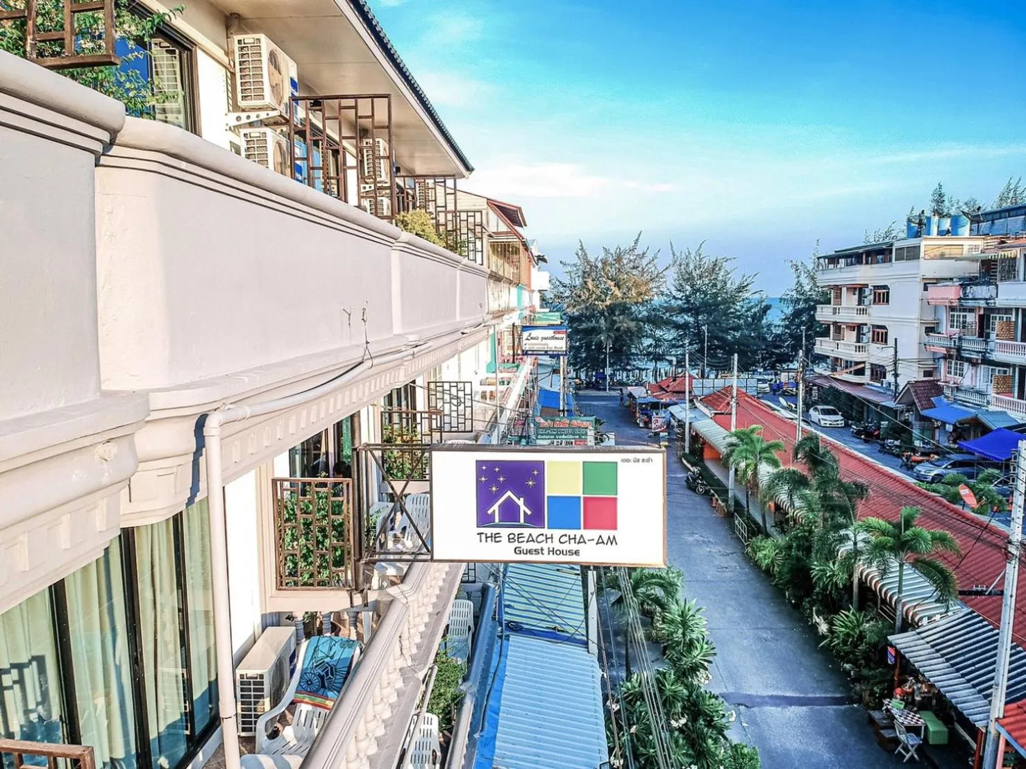 Bird's eye view in THE BEACH CHA AM Guest House