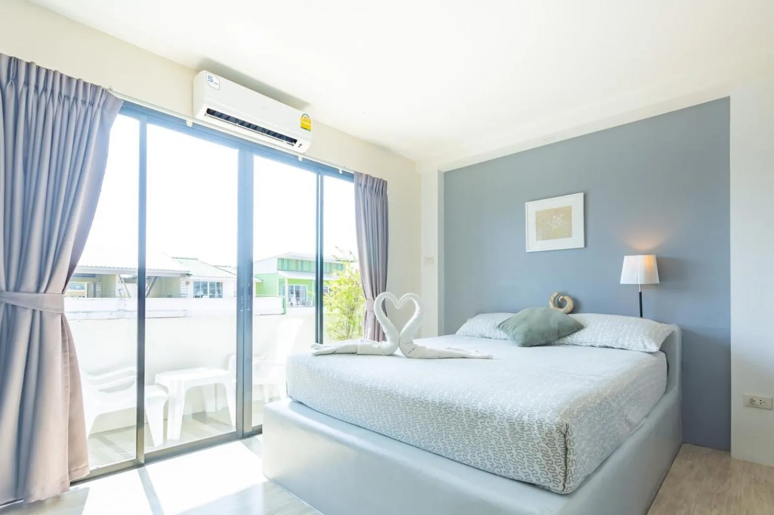 Photo of the whole room, Bed in THE BEACH CHA AM Guest House