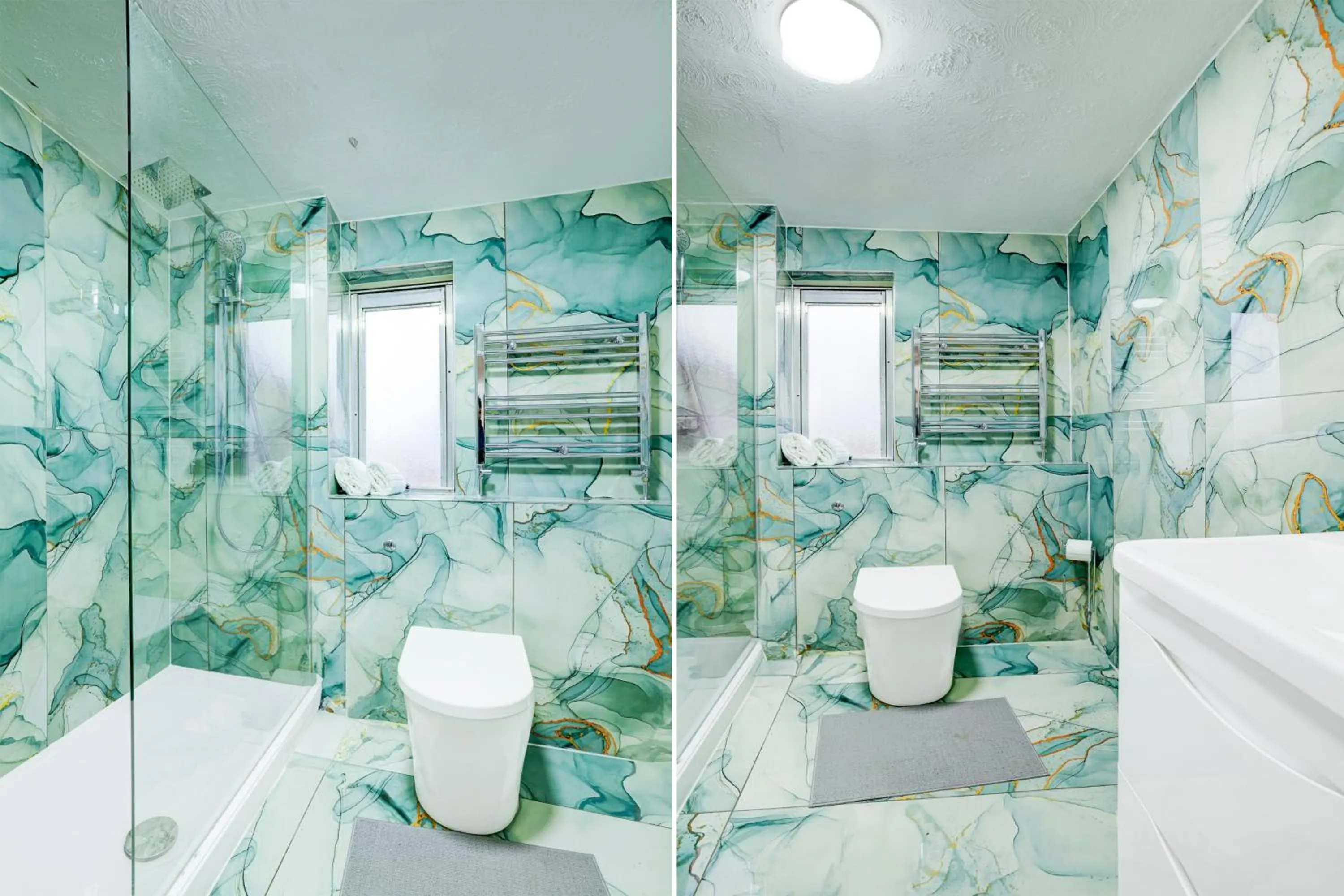 Bathroom in The Rivenhall Hotel in Witham, Chelmsford