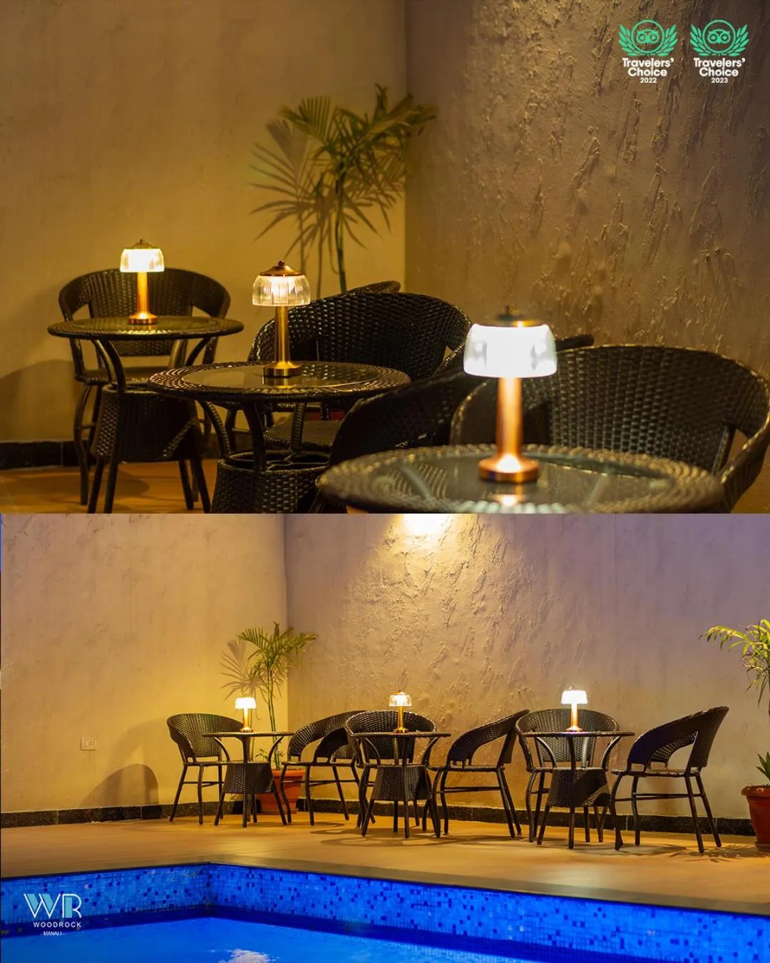 Seating area in Woodrock Luxury Boutique Hotel