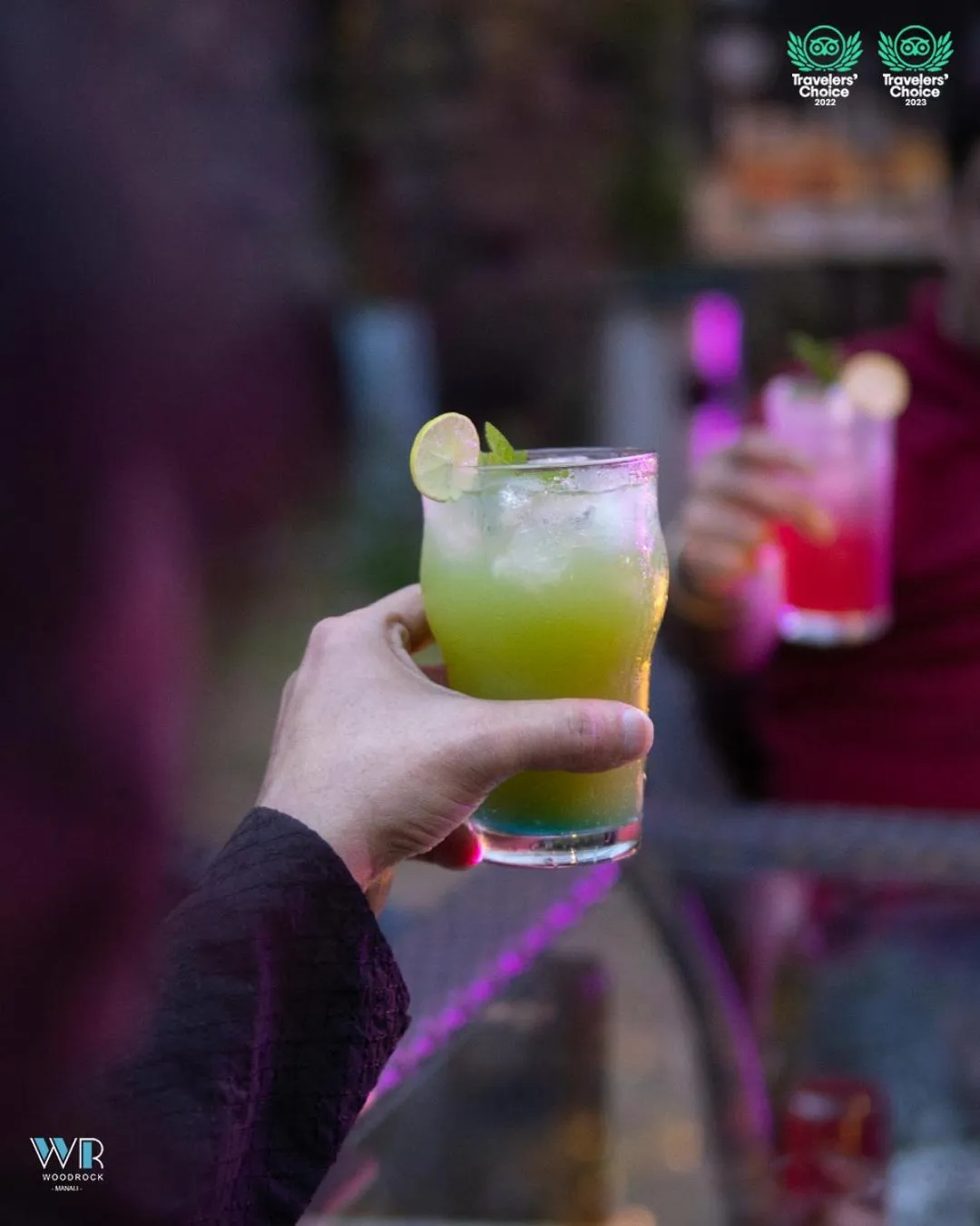 Food and drinks in Woodrock Luxury Boutique Hotel