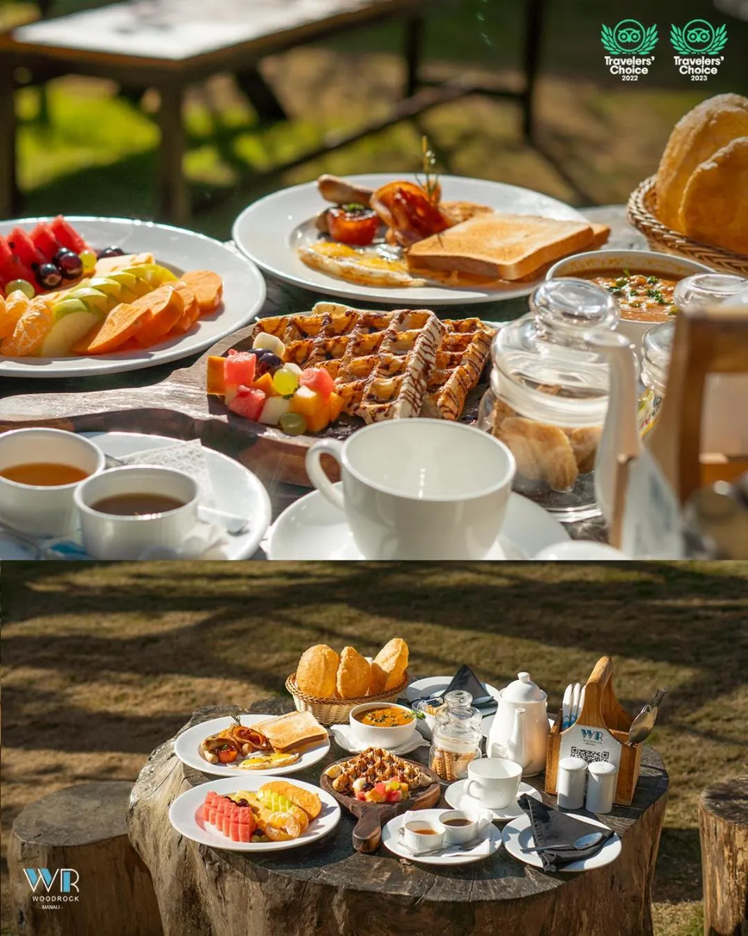 Food and drinks in Woodrock Luxury Boutique Hotel