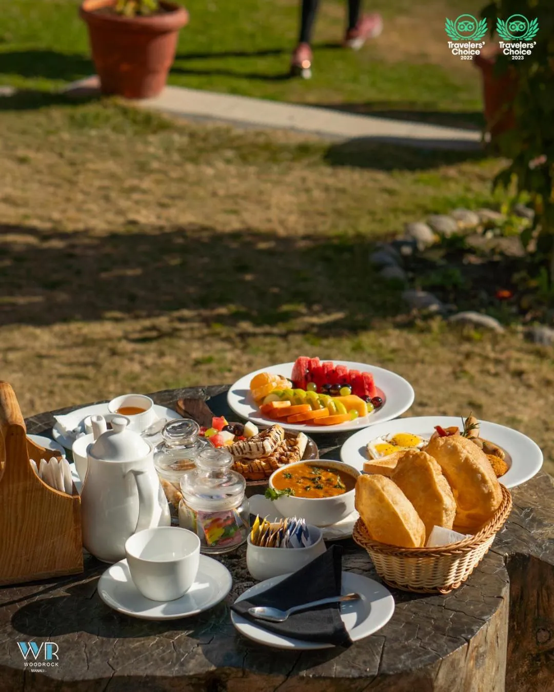 Food and drinks in Woodrock Luxury Boutique Hotel