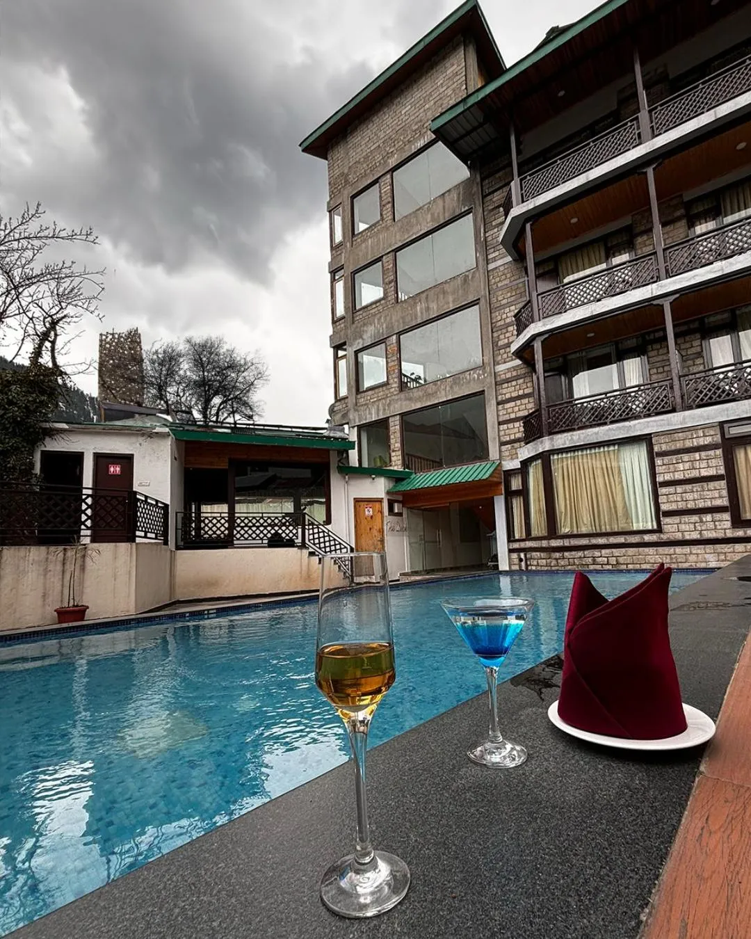 Swimming pool in Woodrock Luxury Boutique Hotel