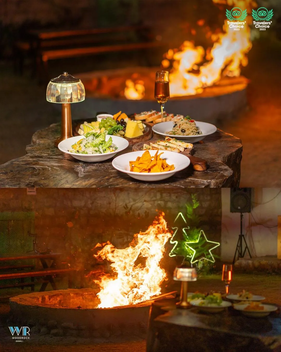 Food and drinks in Woodrock Luxury Boutique Hotel