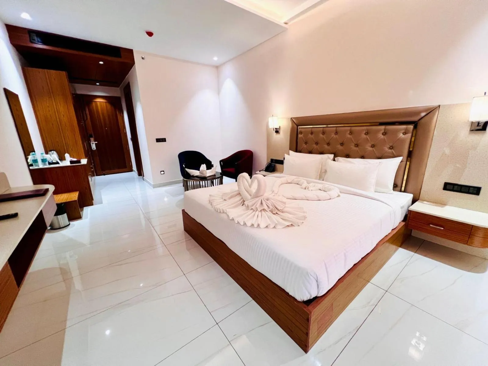 Bed in The Velvista Hotel