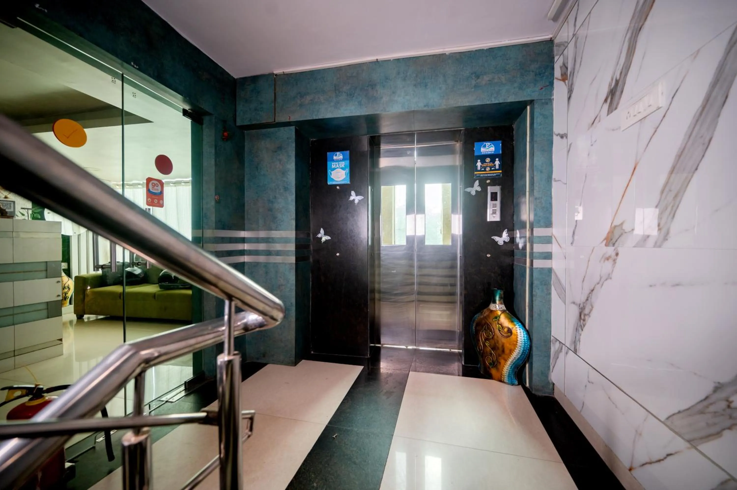 Lobby or reception in Hotel Pearl