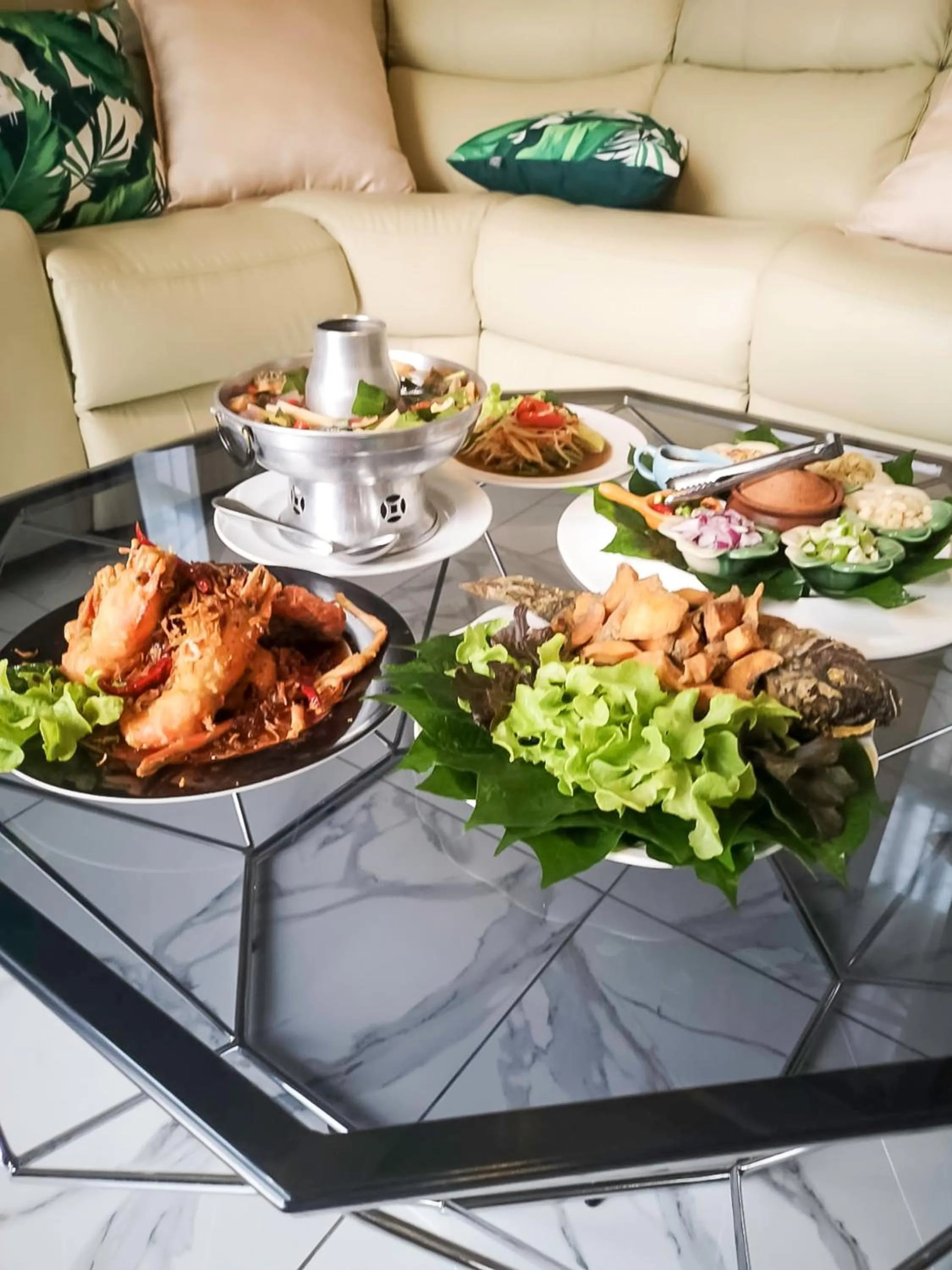 Food close-up in 189Premier Villa Lamphun