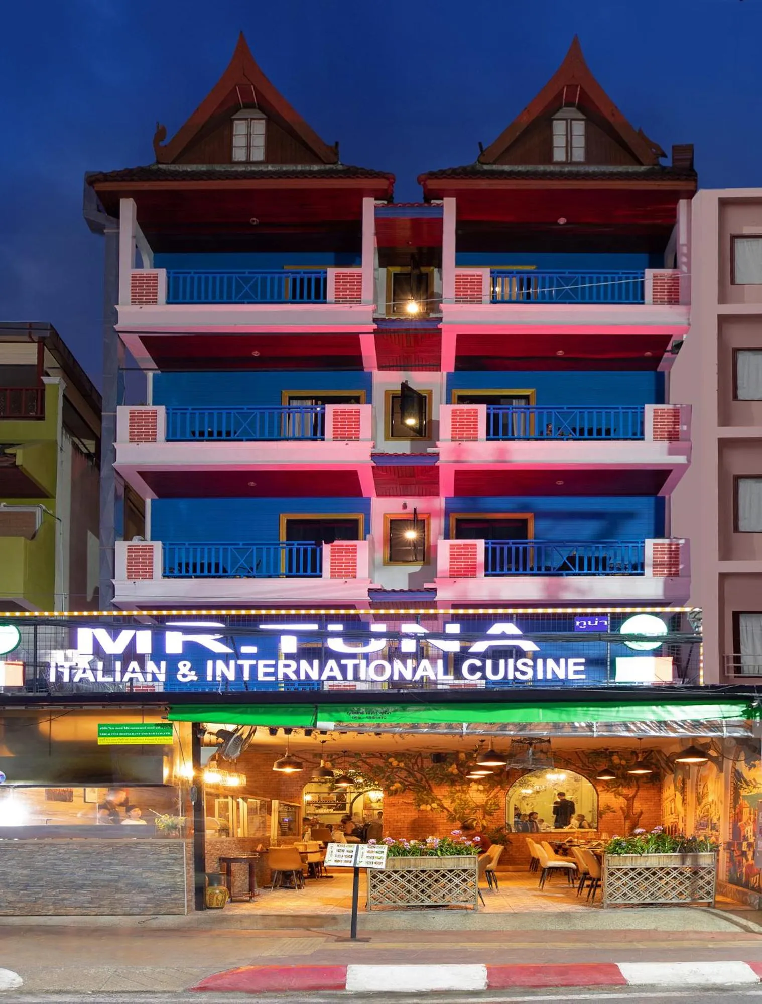 Property building in Tuna Boutique Hotel Patong