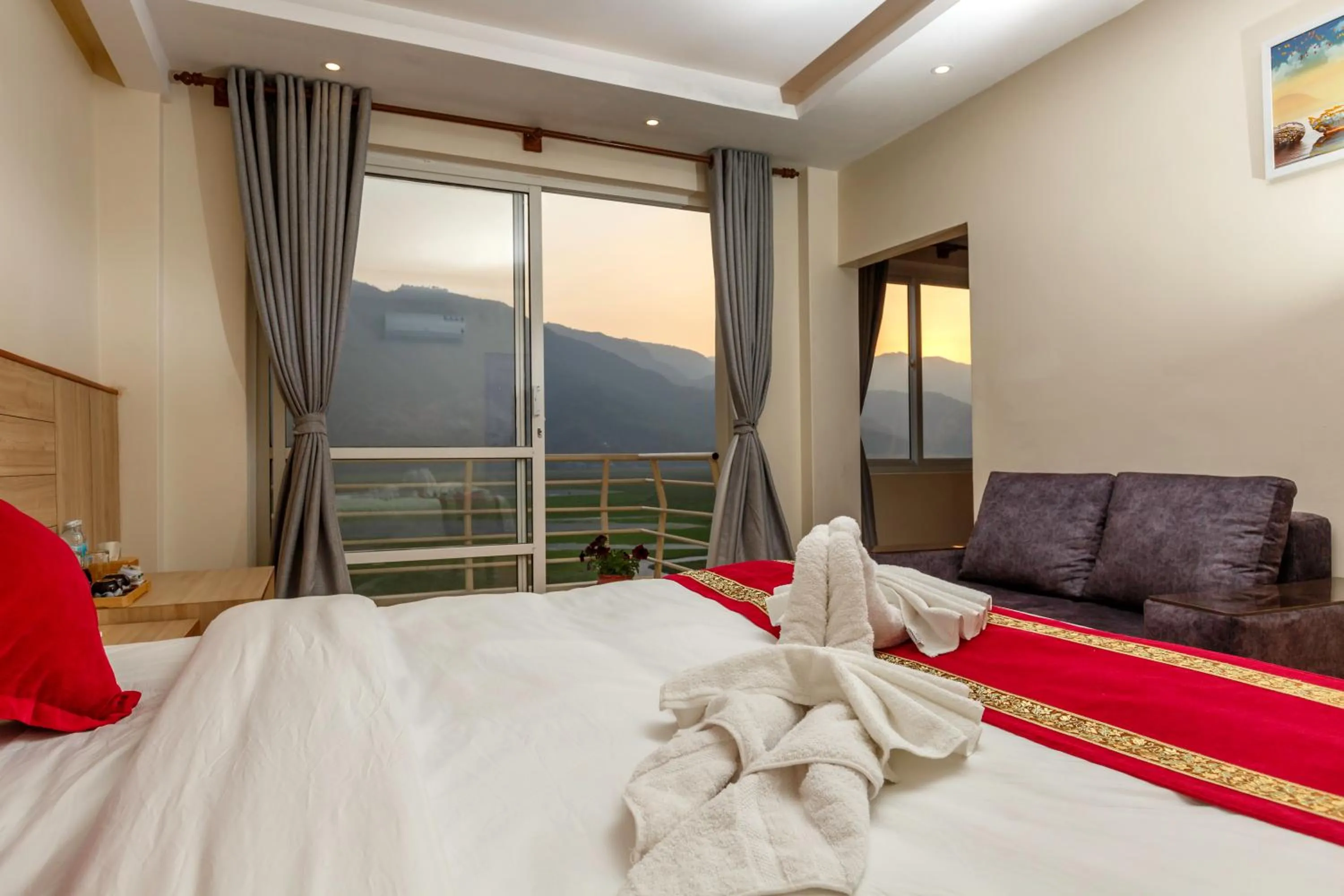 Landmark view, Bed in Samiyog Tourist Resort