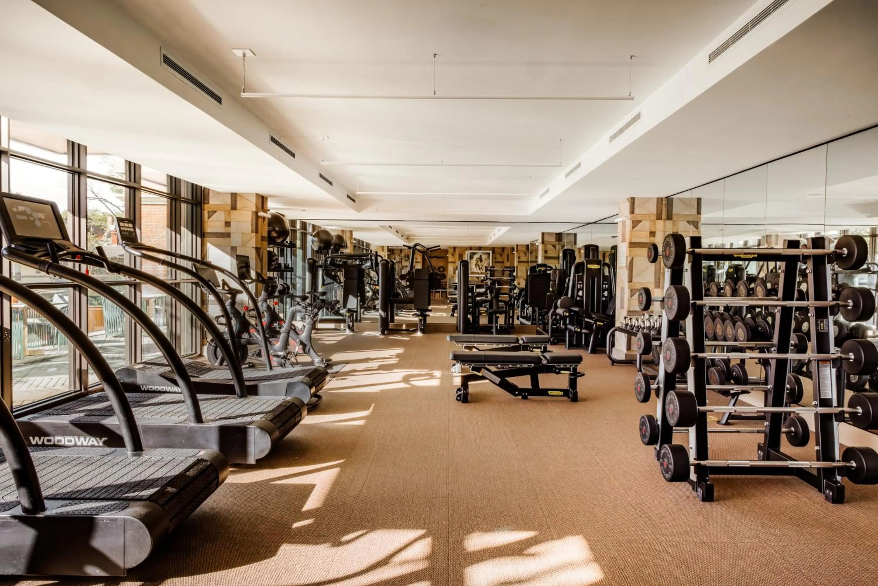 Fitness centre/facilities in Bowie House, Auberge Collection