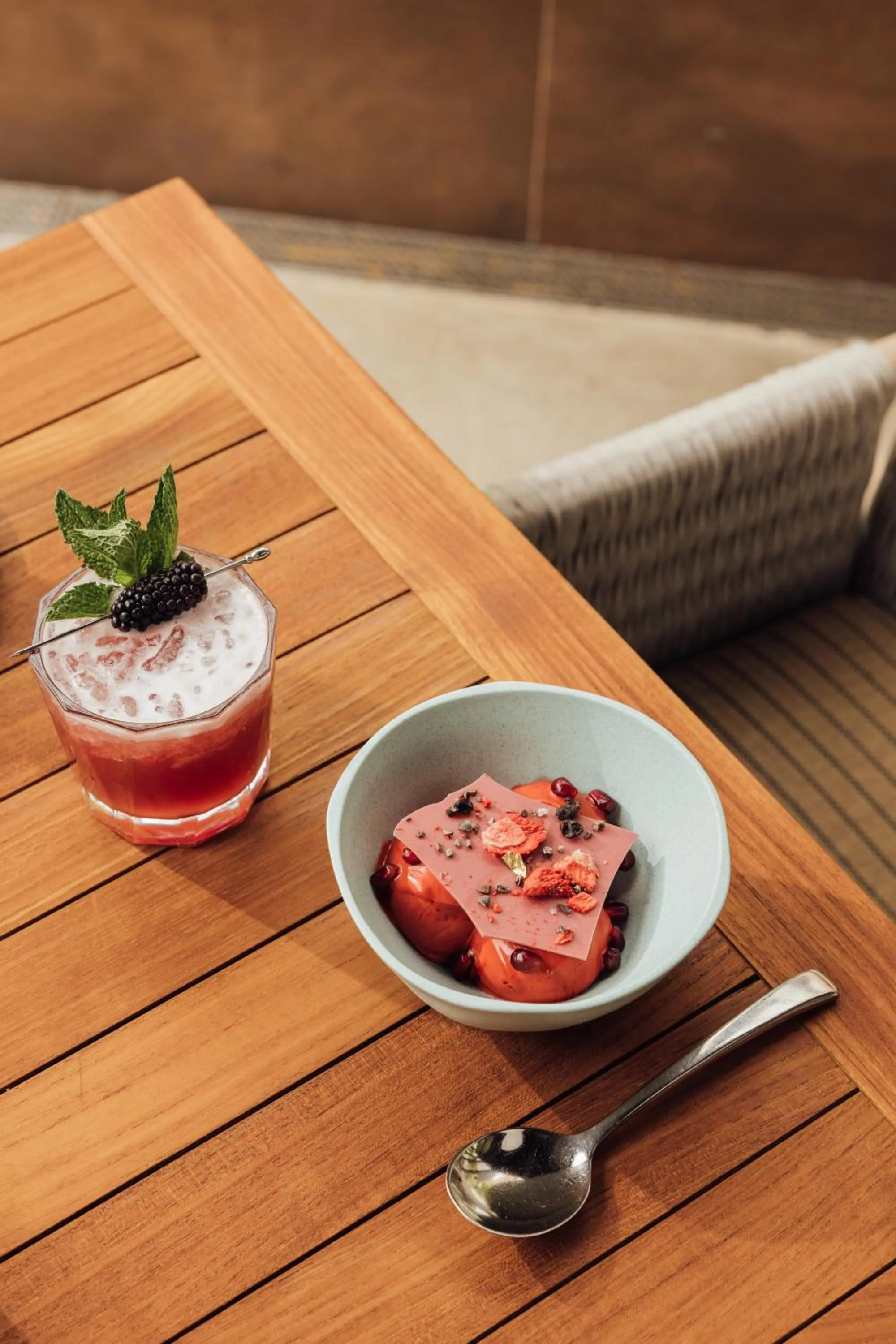 Food close-up in Bowie House, Auberge Collection