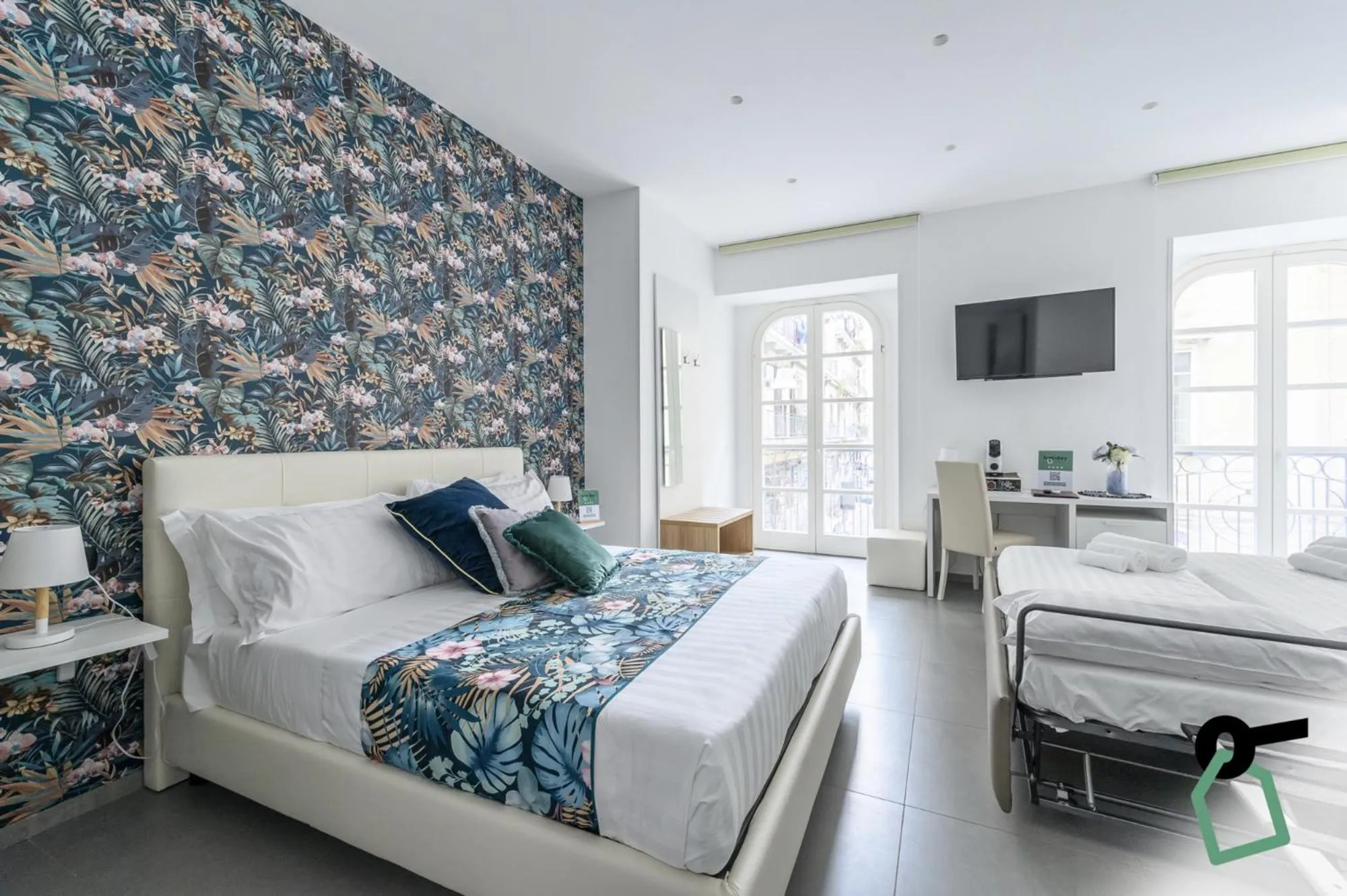 Bedroom, Bed in Hotiday Room Collection - Napoli Sant'Arcangelo