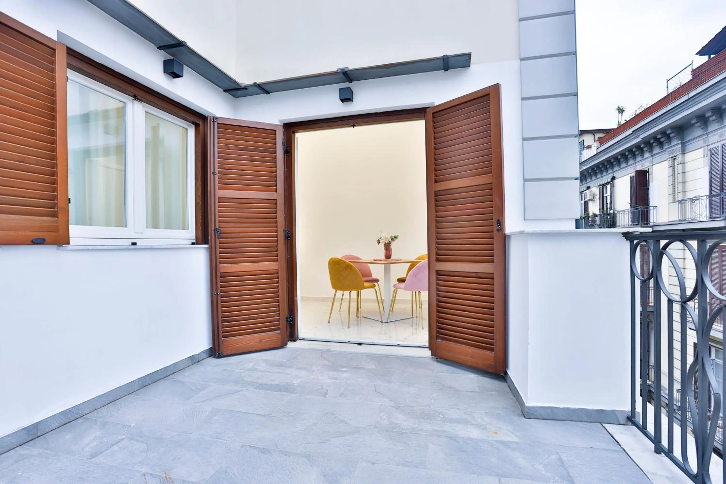 Balcony/Terrace in Hotiday Room Collection - Napoli Sant'Arcangelo