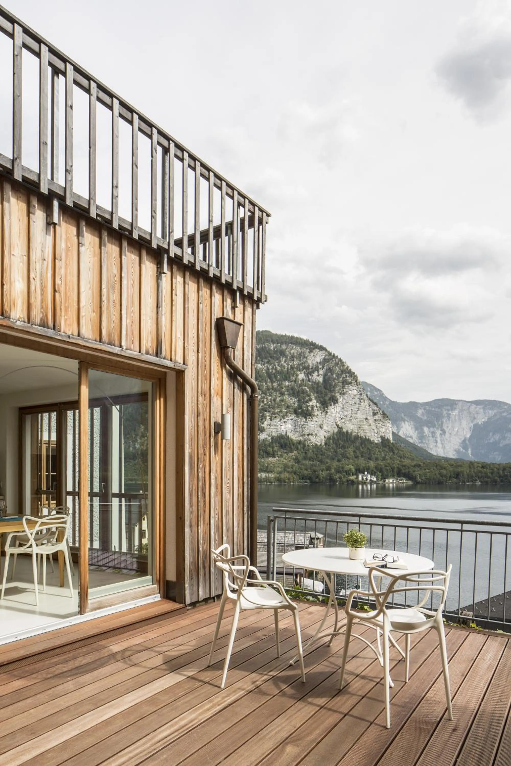 Balcony/Terrace in Hallstatt Hideaway - Adults only
