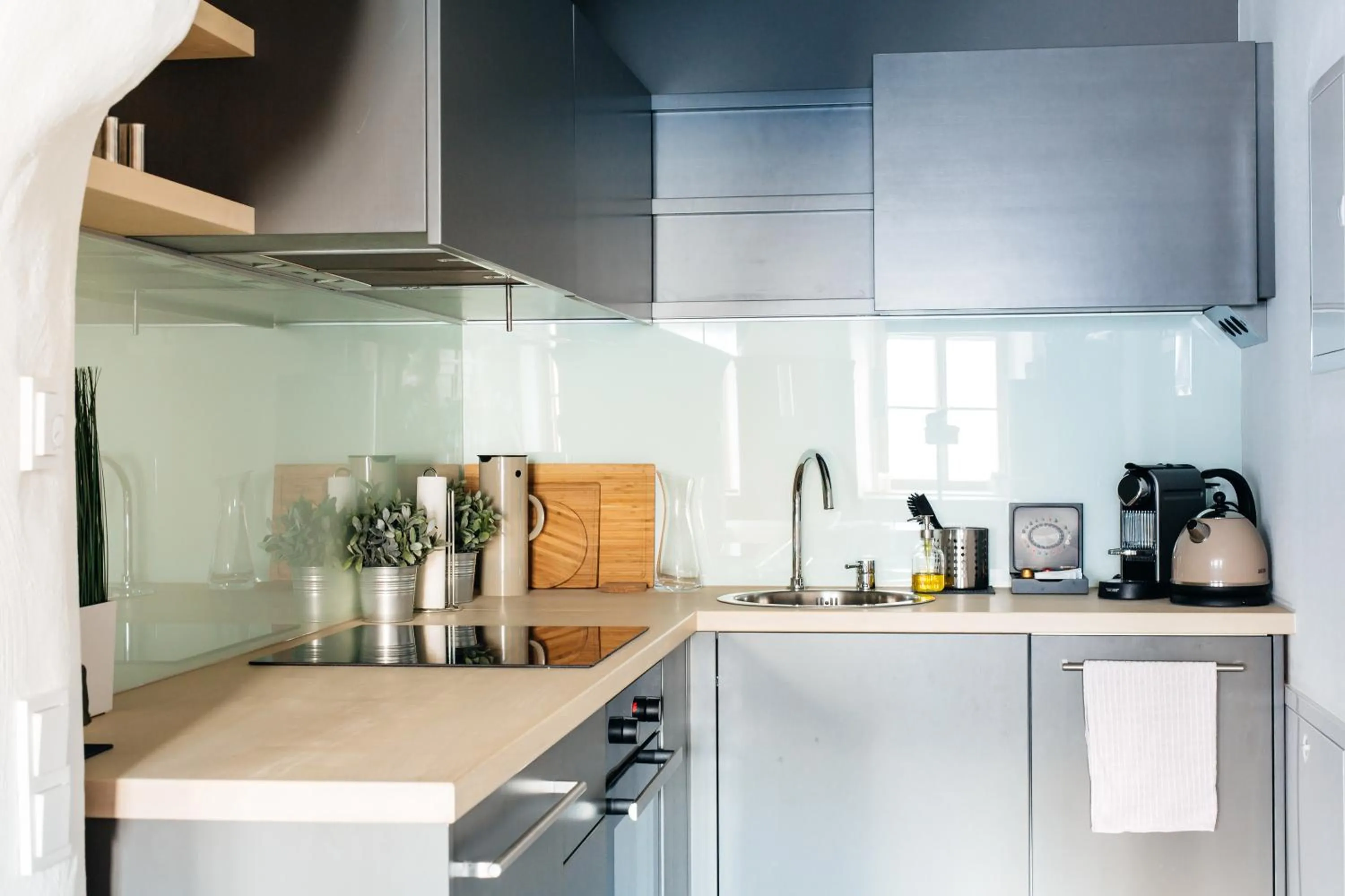 Kitchen or kitchenette in Hallstatt Hideaway - Adults only