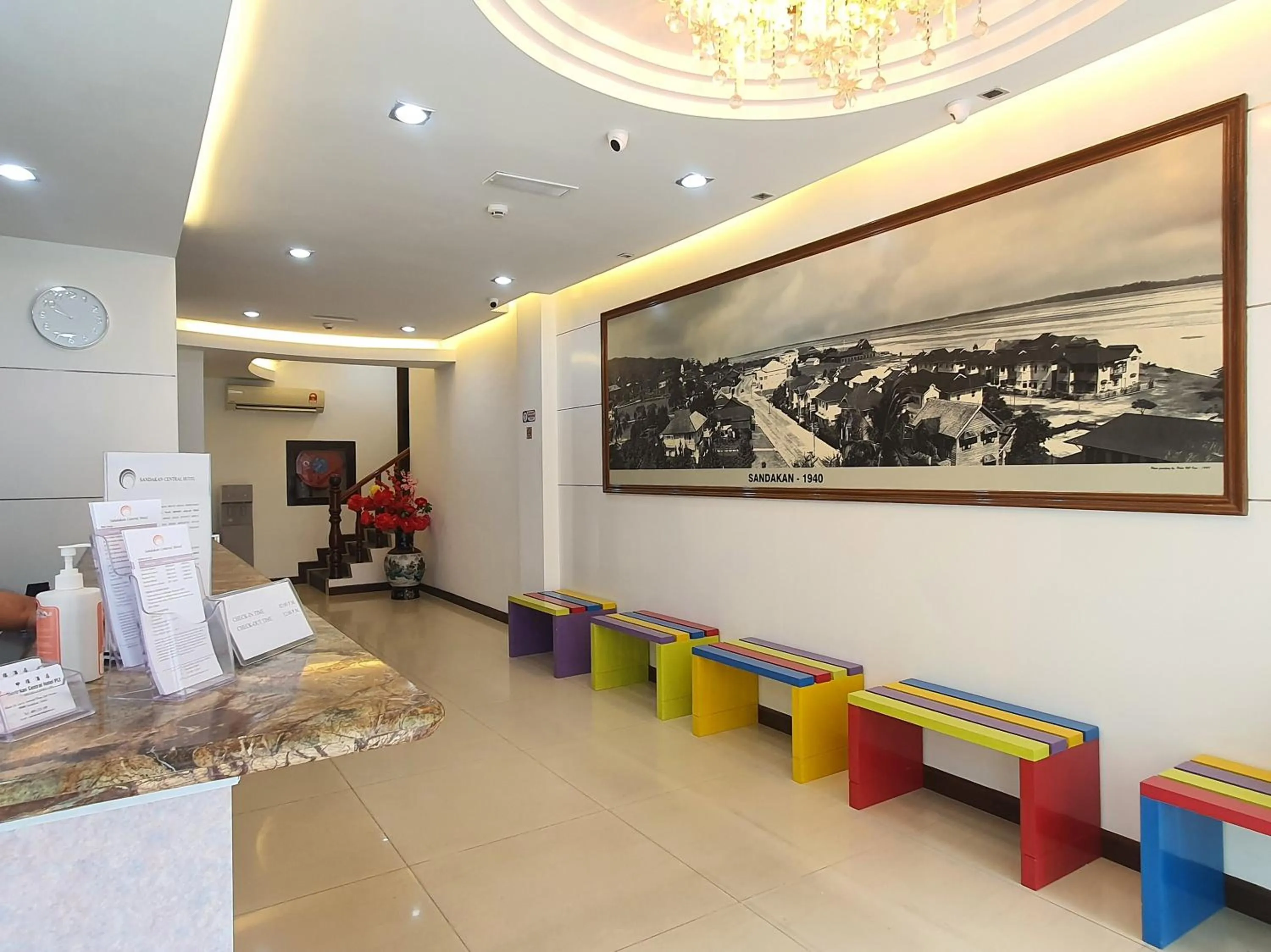 Lobby or reception in Capital O 90939 Sandakan Central Hotel