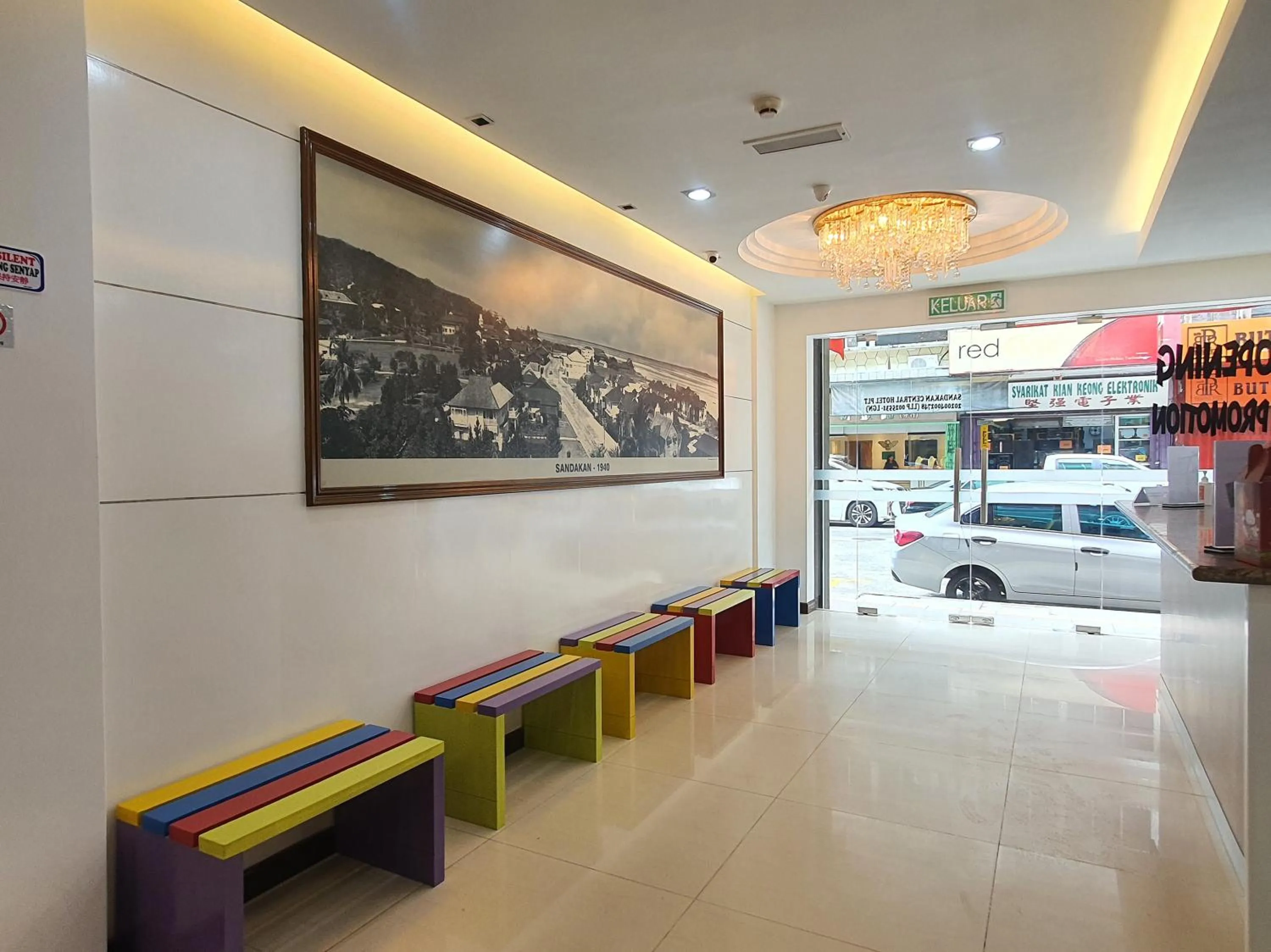 Lobby or reception in Capital O 90939 Sandakan Central Hotel