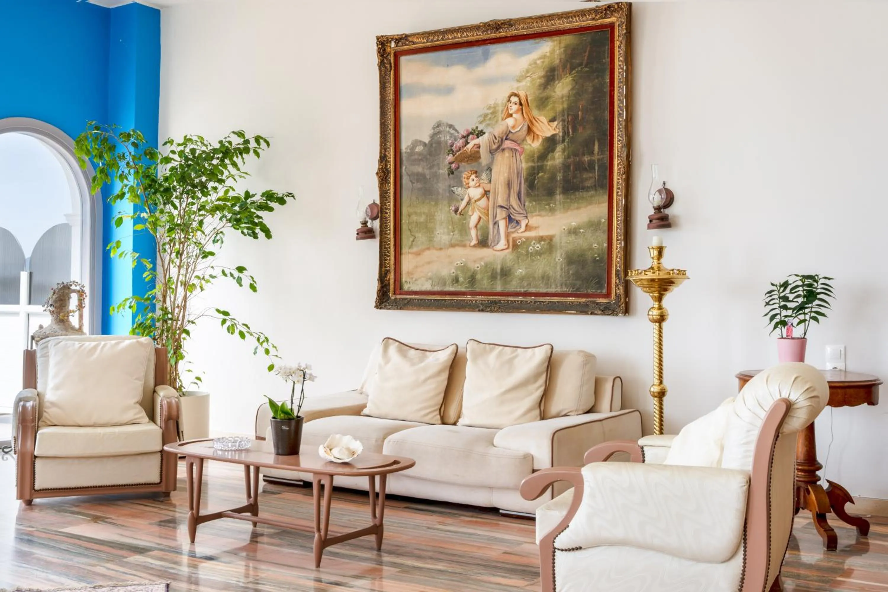 Living room in MasouriBlu Boutique Hotel