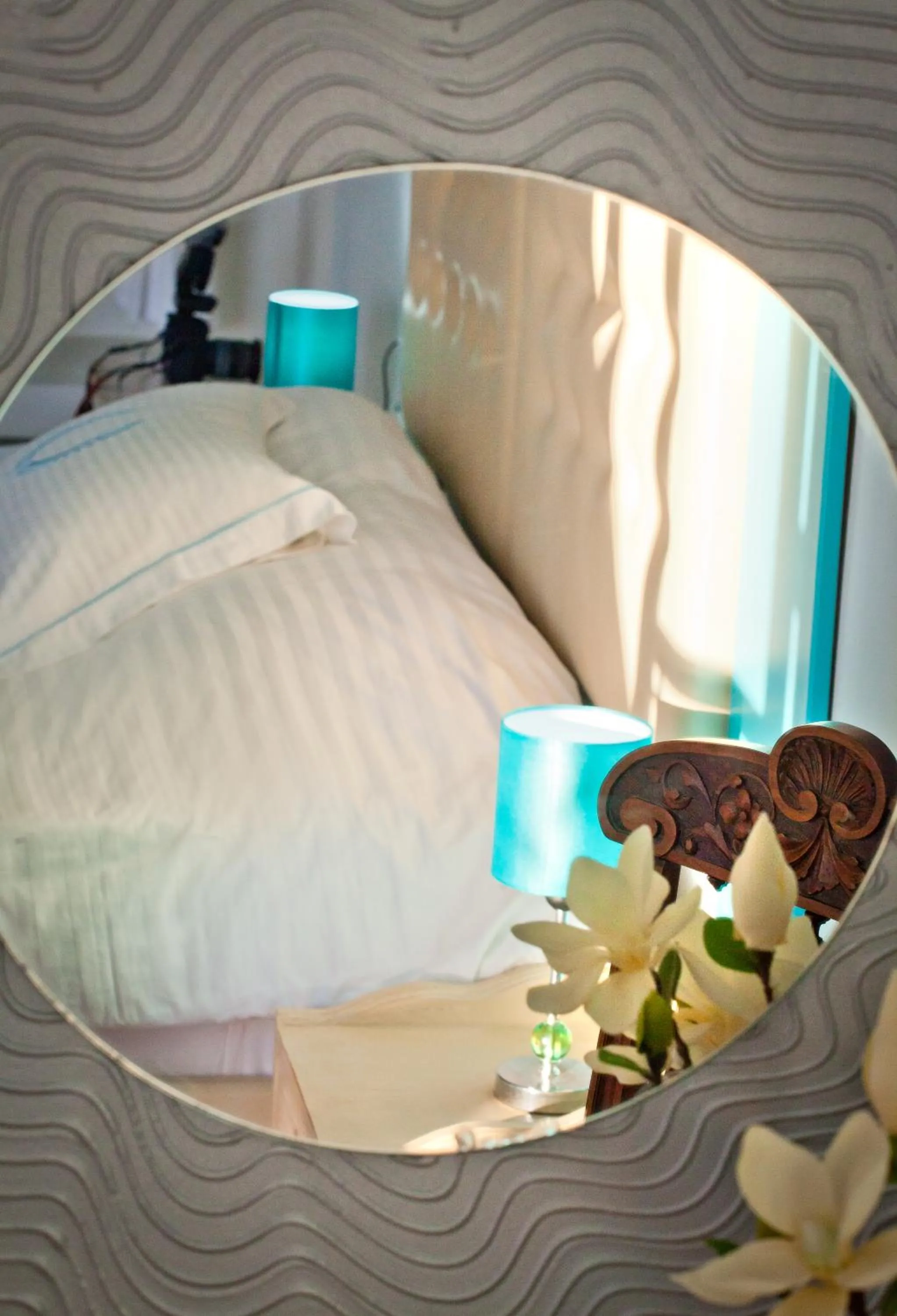 Bedroom, Bed in MasouriBlu Boutique Hotel