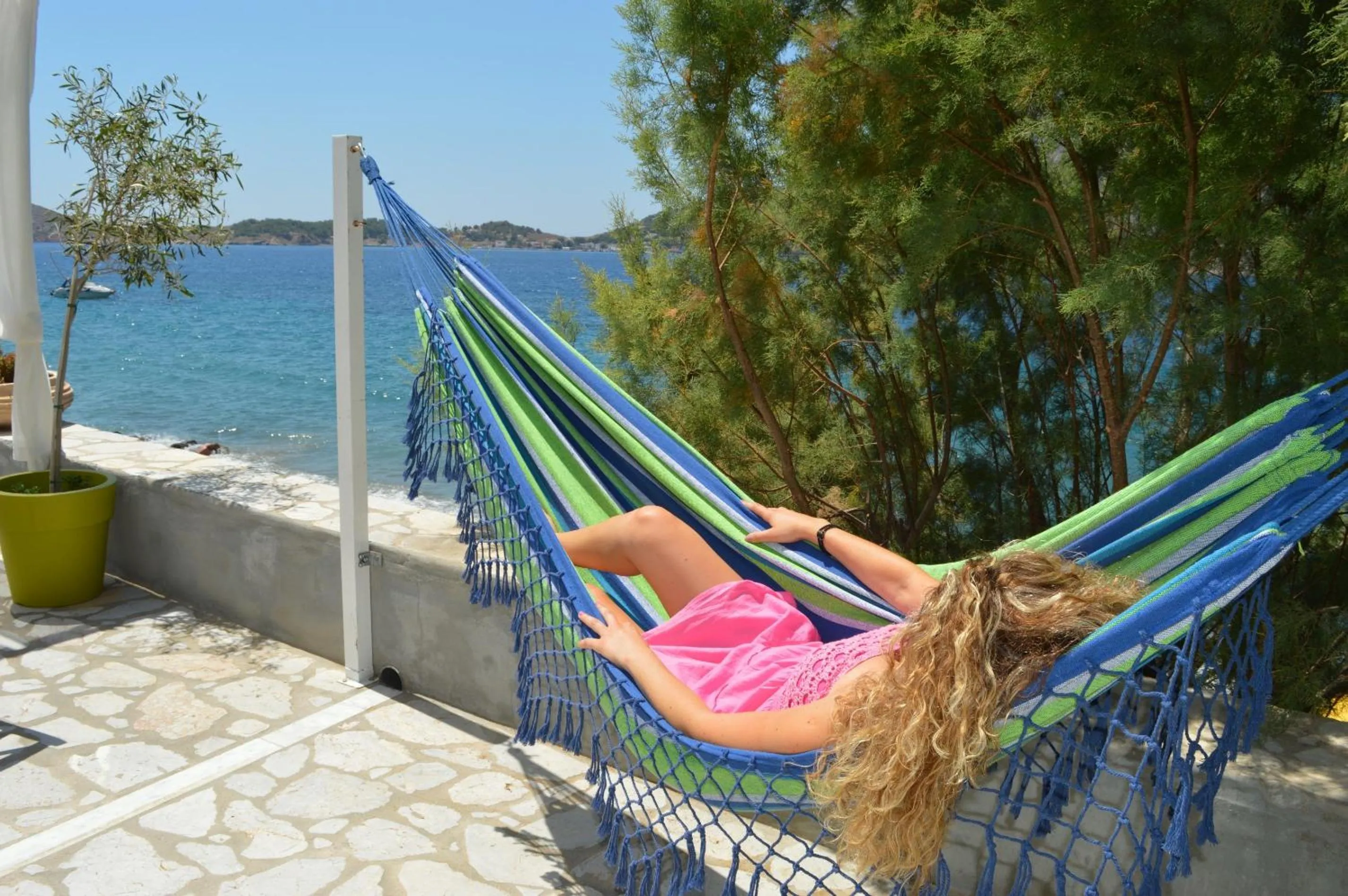 Balcony/Terrace in MasouriBlu Boutique Hotel
