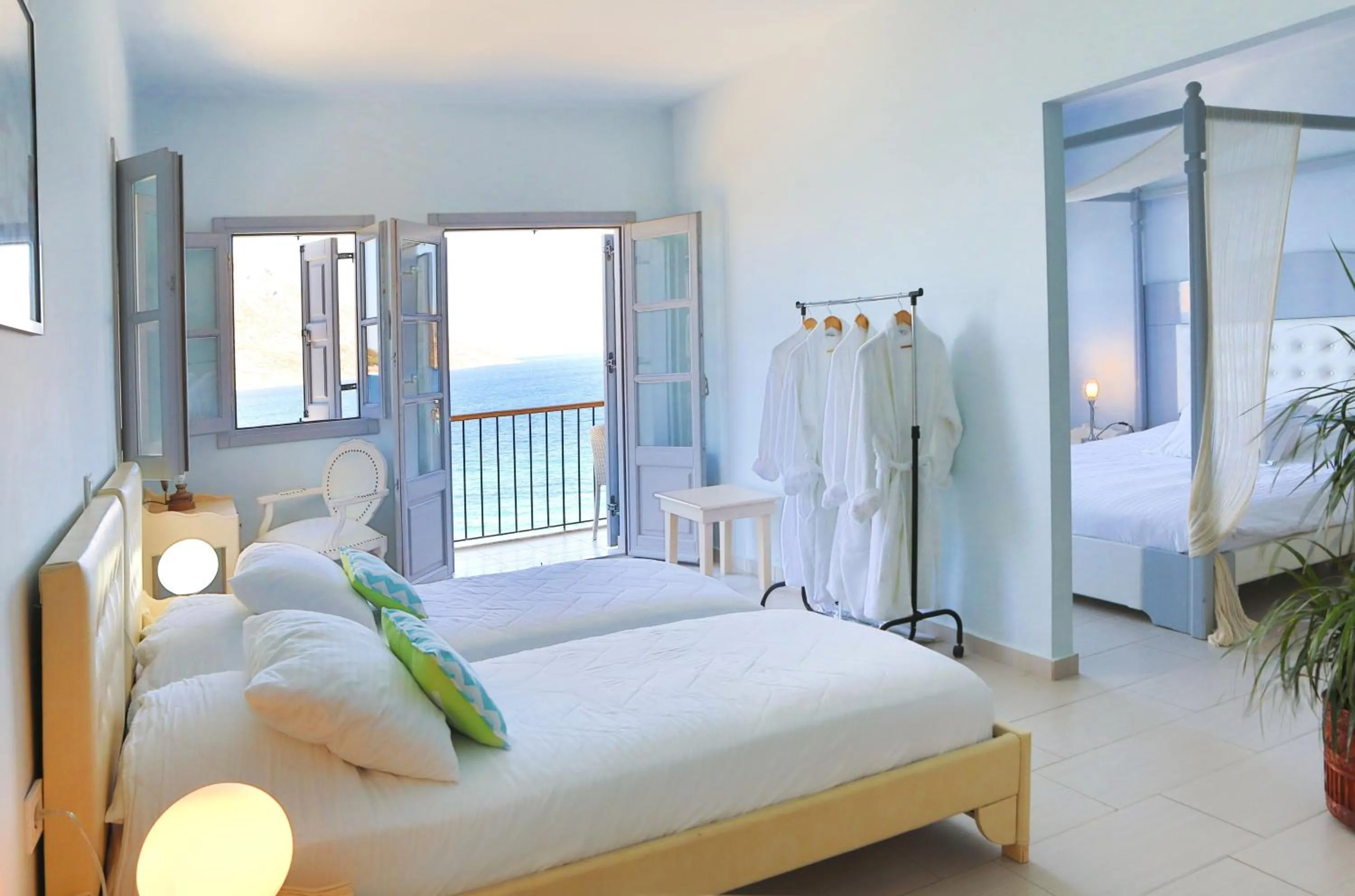 Photo of the whole room, Bed in MasouriBlu Boutique Hotel