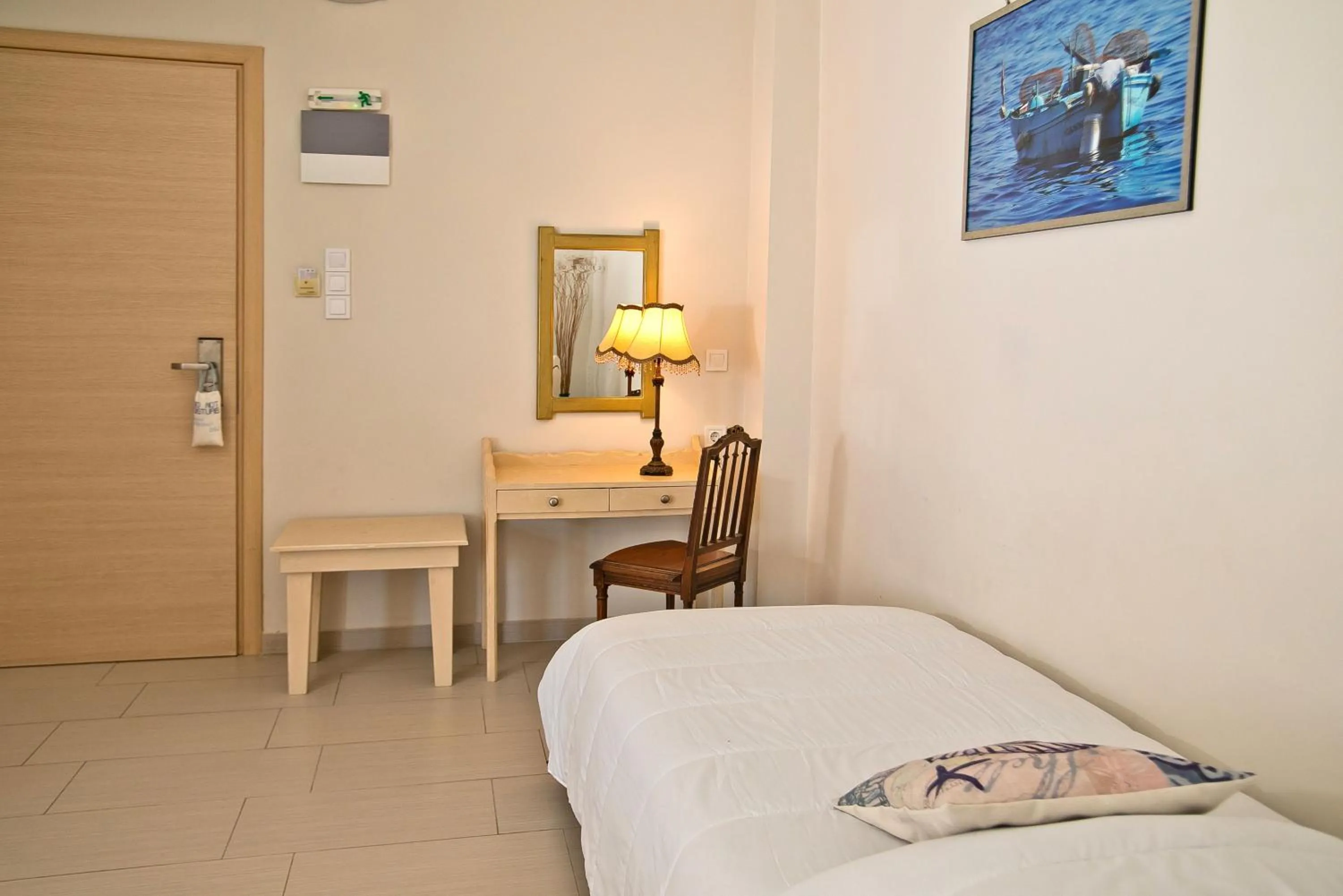 Photo of the whole room, Bed in MasouriBlu Boutique Hotel