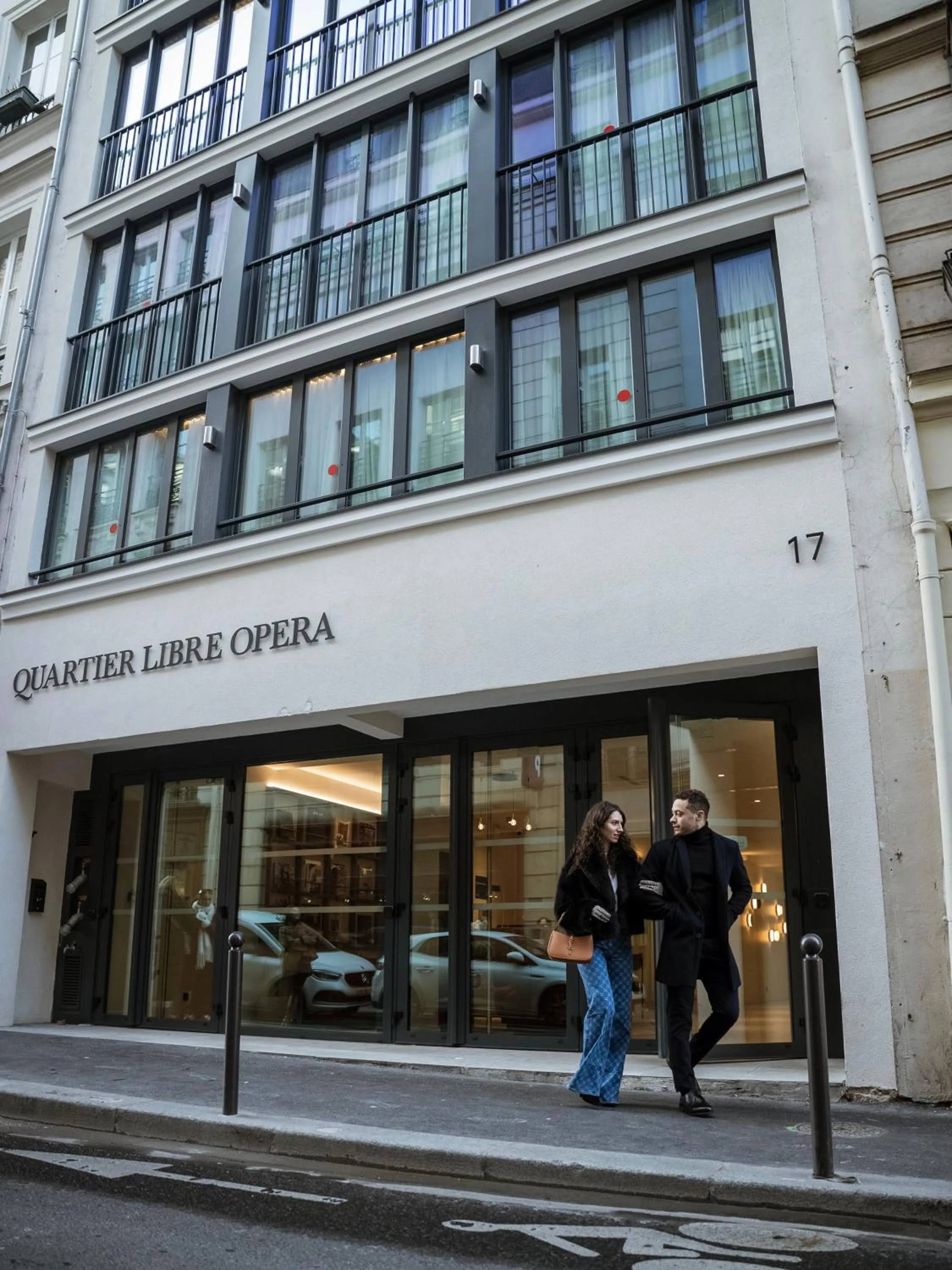 Facade/entrance in Quartier Libre Opera