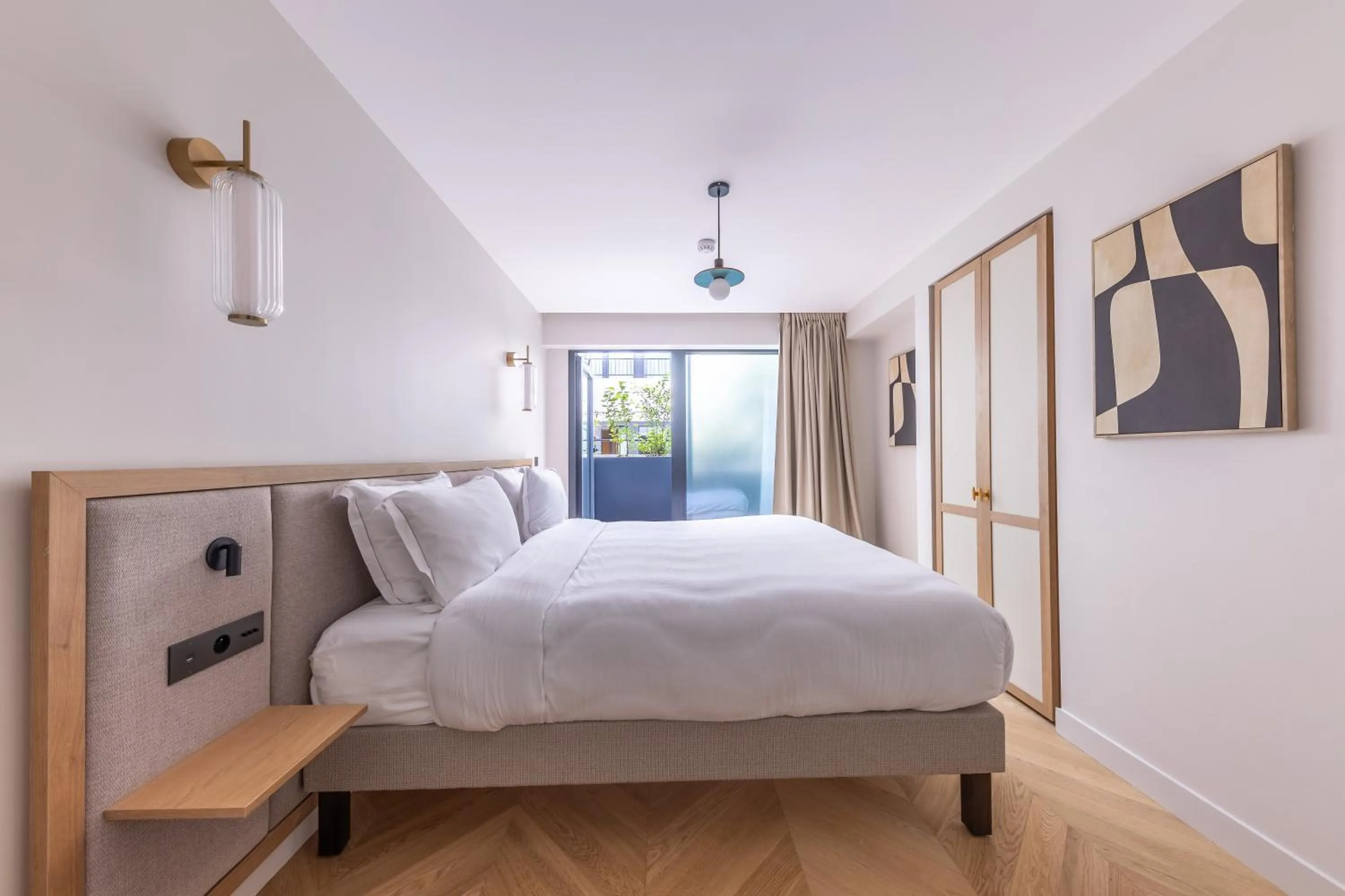 Bed in Quartier Libre Opera