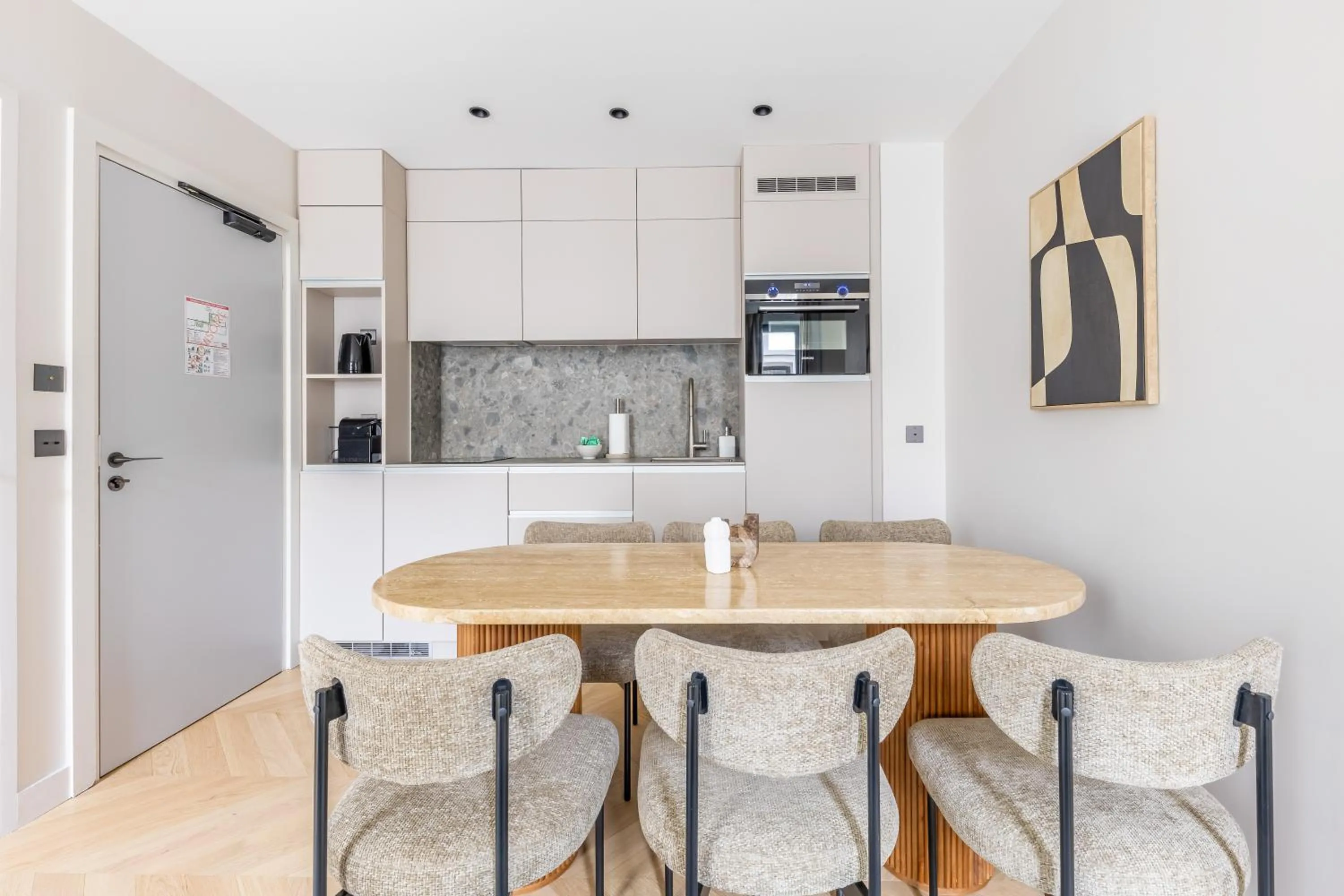 Dining area in Quartier Libre Opera