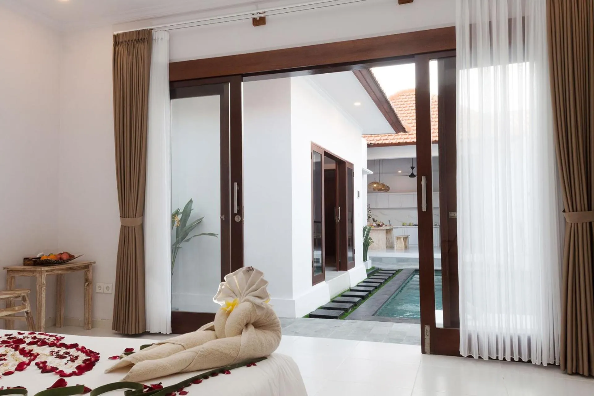 Bed in Maisaba Seminyak Loft & Villas