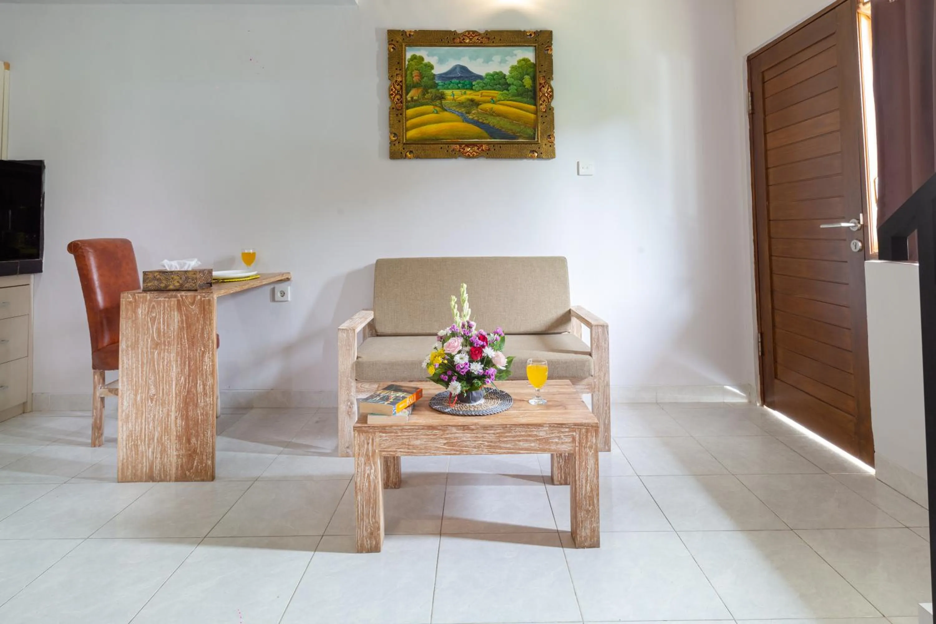 Seating area in Maisaba Seminyak Loft & Villas