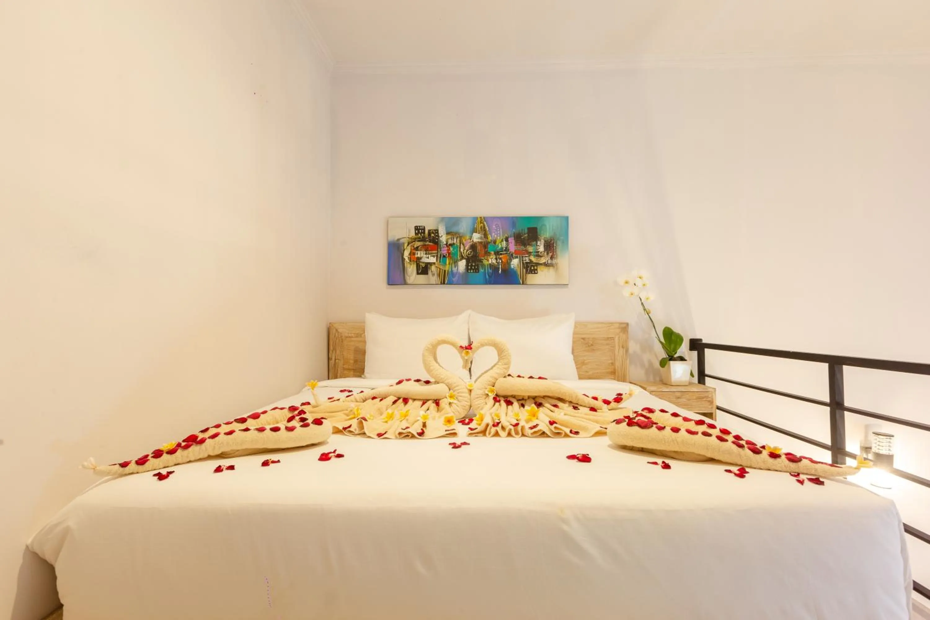 Bed in Maisaba Seminyak Loft & Villas