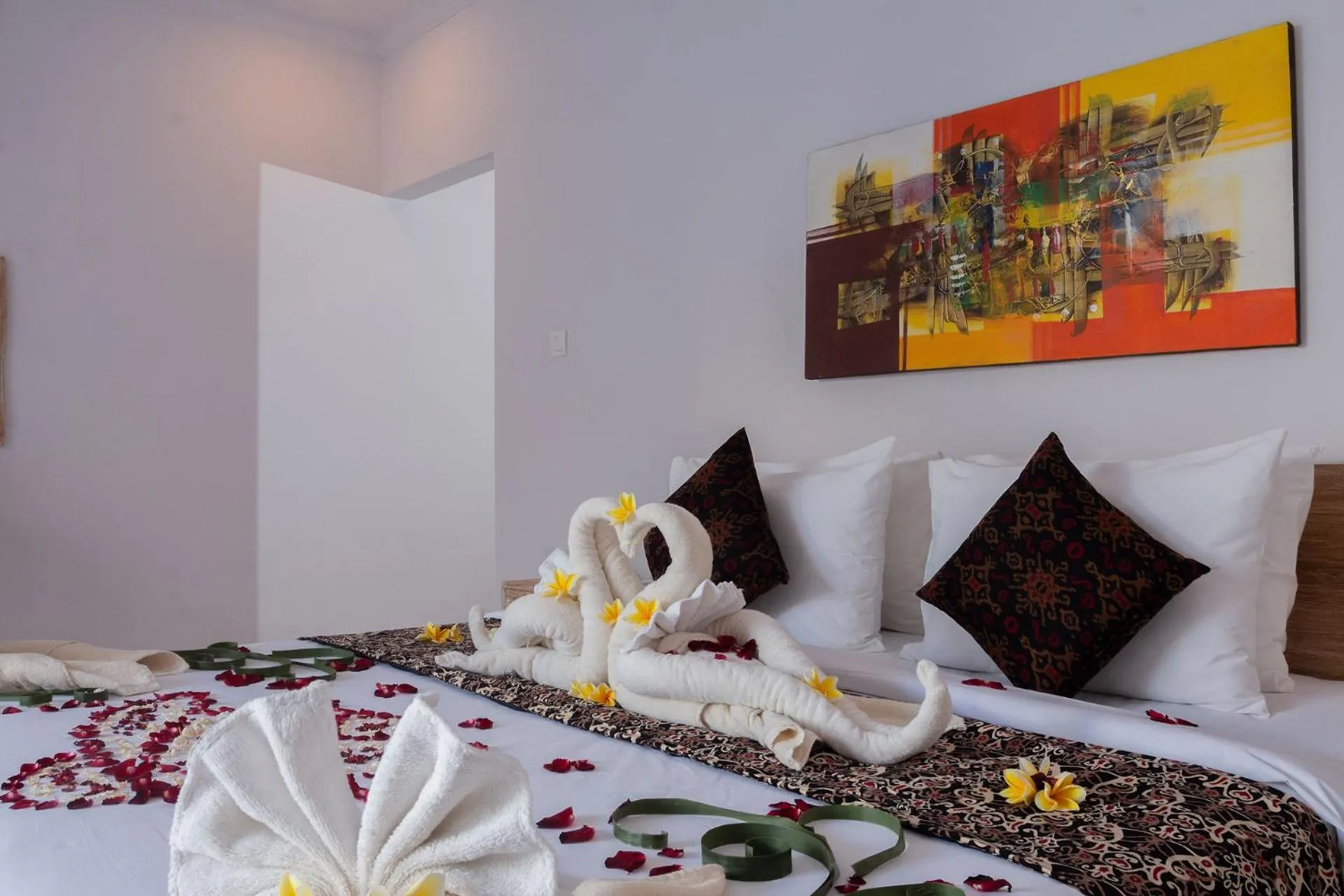 Bed in Maisaba Seminyak Loft & Villas