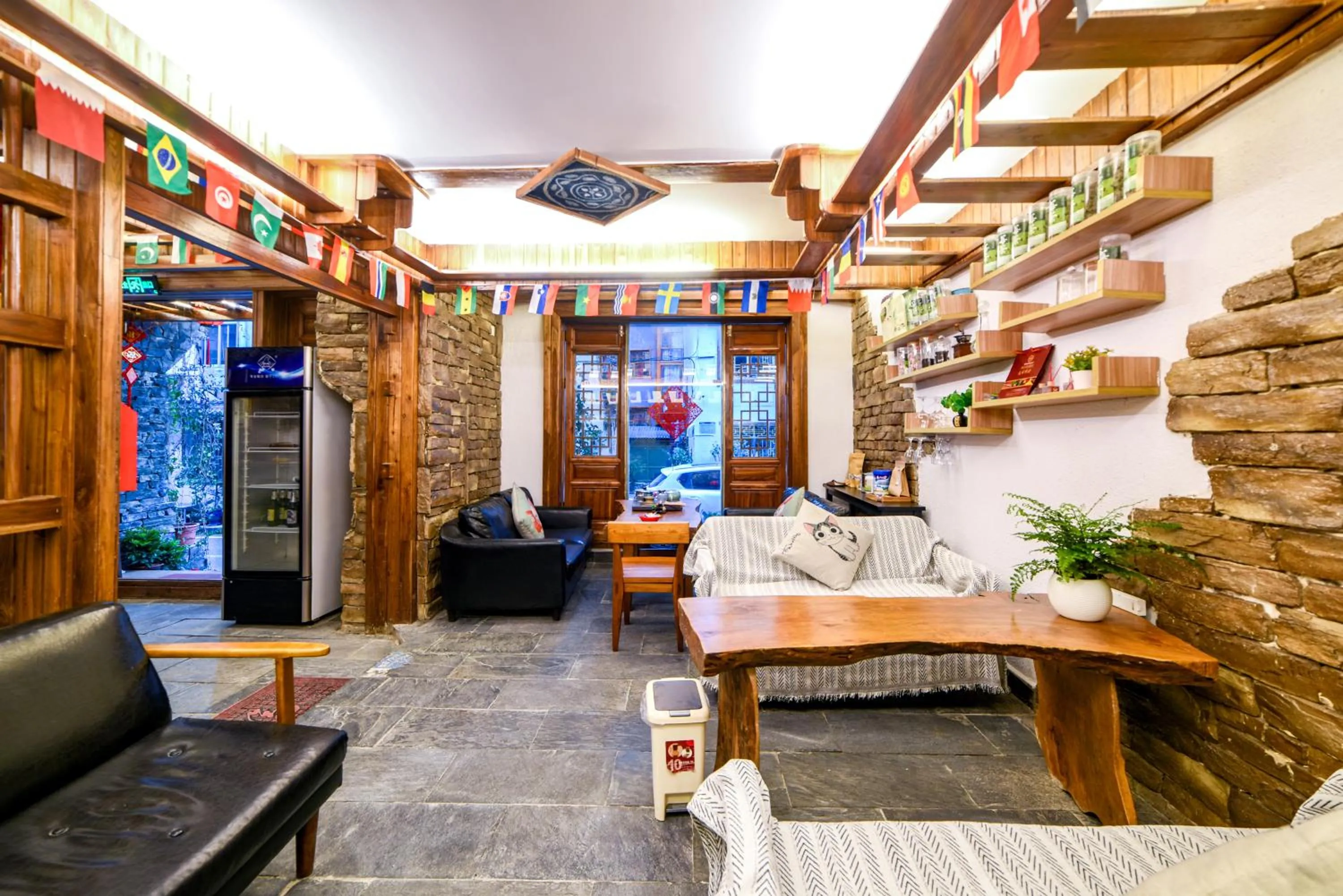 Living room in Destination Youth Hostel