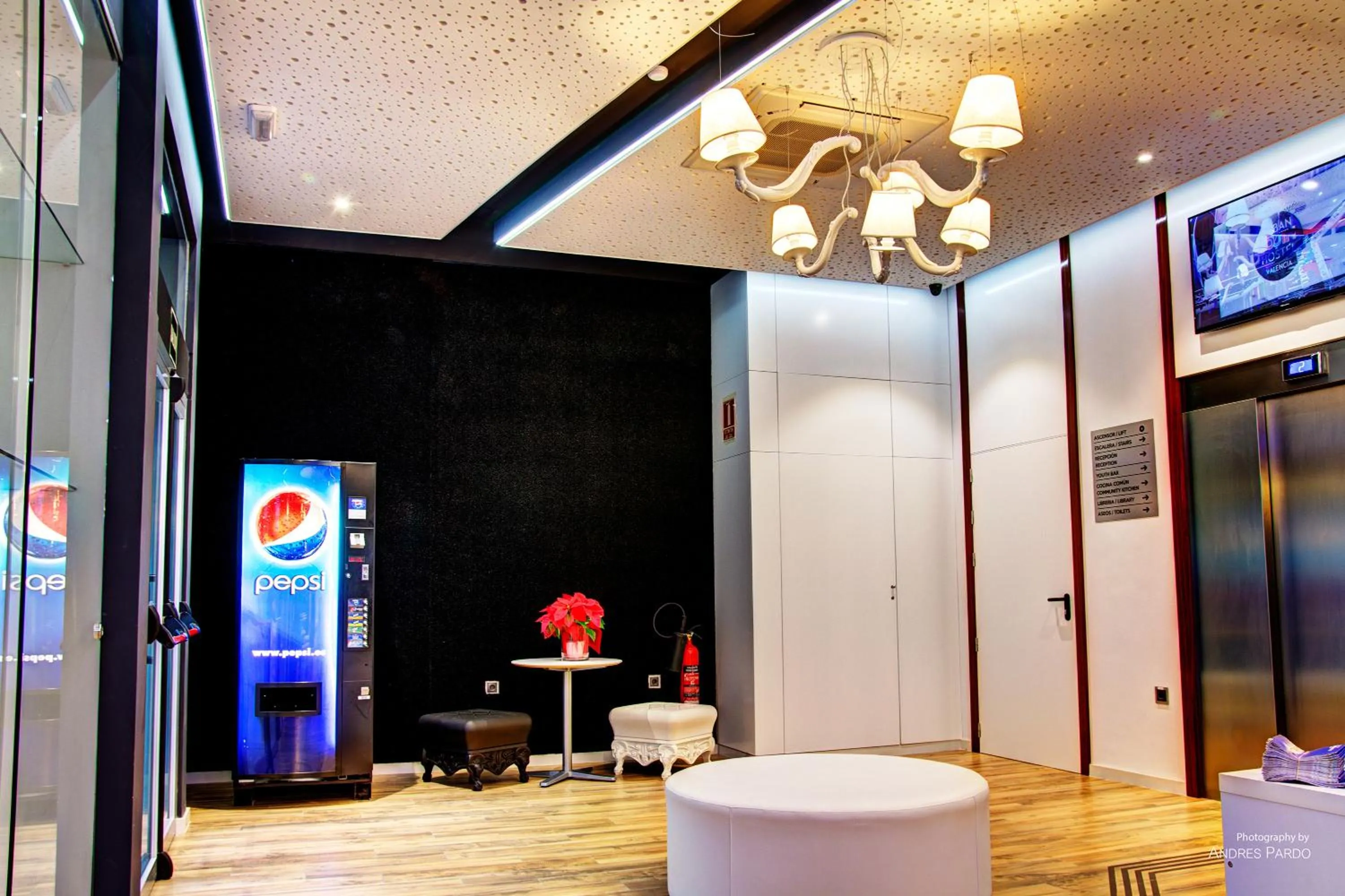 Lobby or reception in Urban Youth Hostel