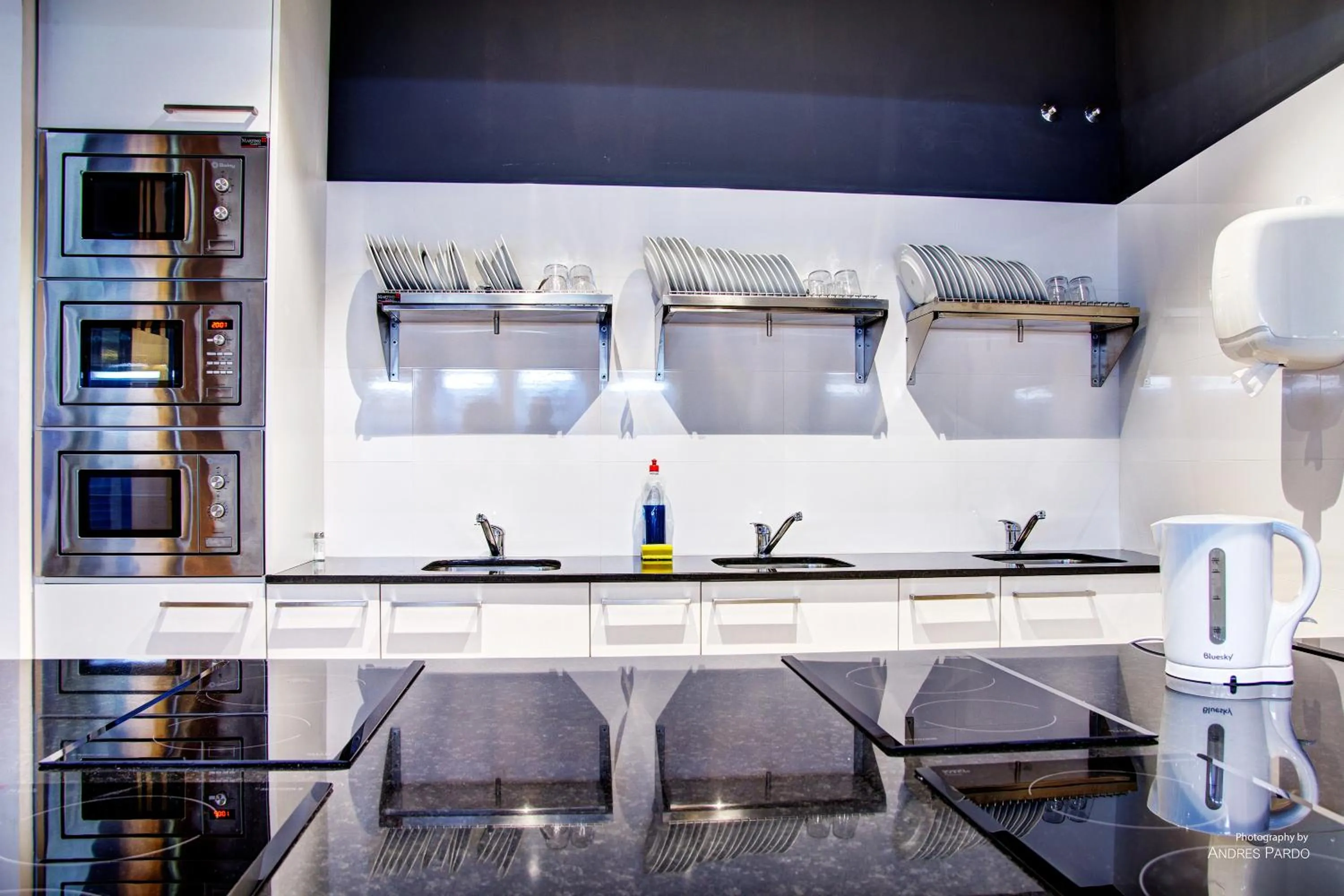 Kitchen or kitchenette in Urban Youth Hostel