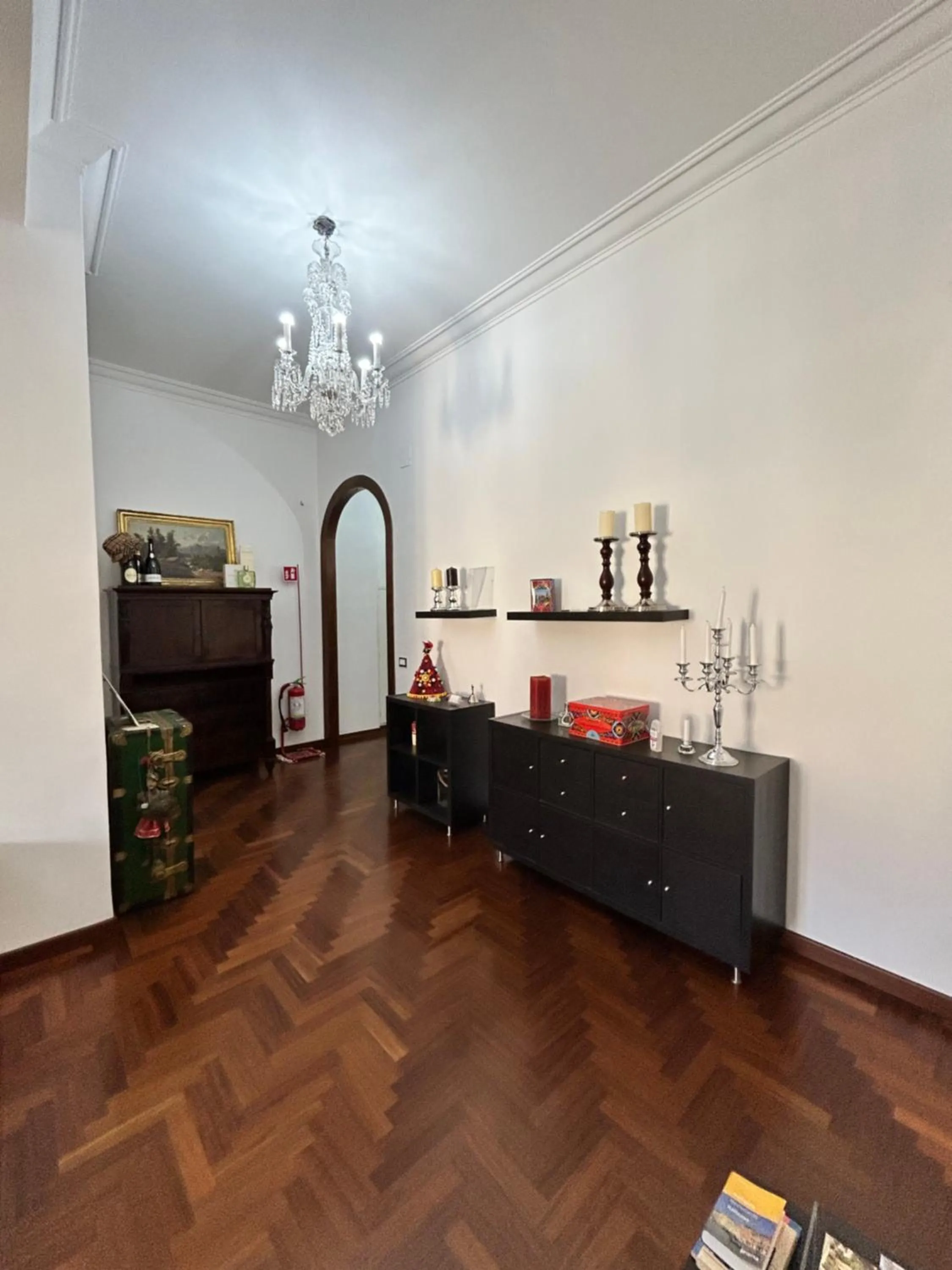 Communal lounge/ TV room in B&B Paolo e Mariella