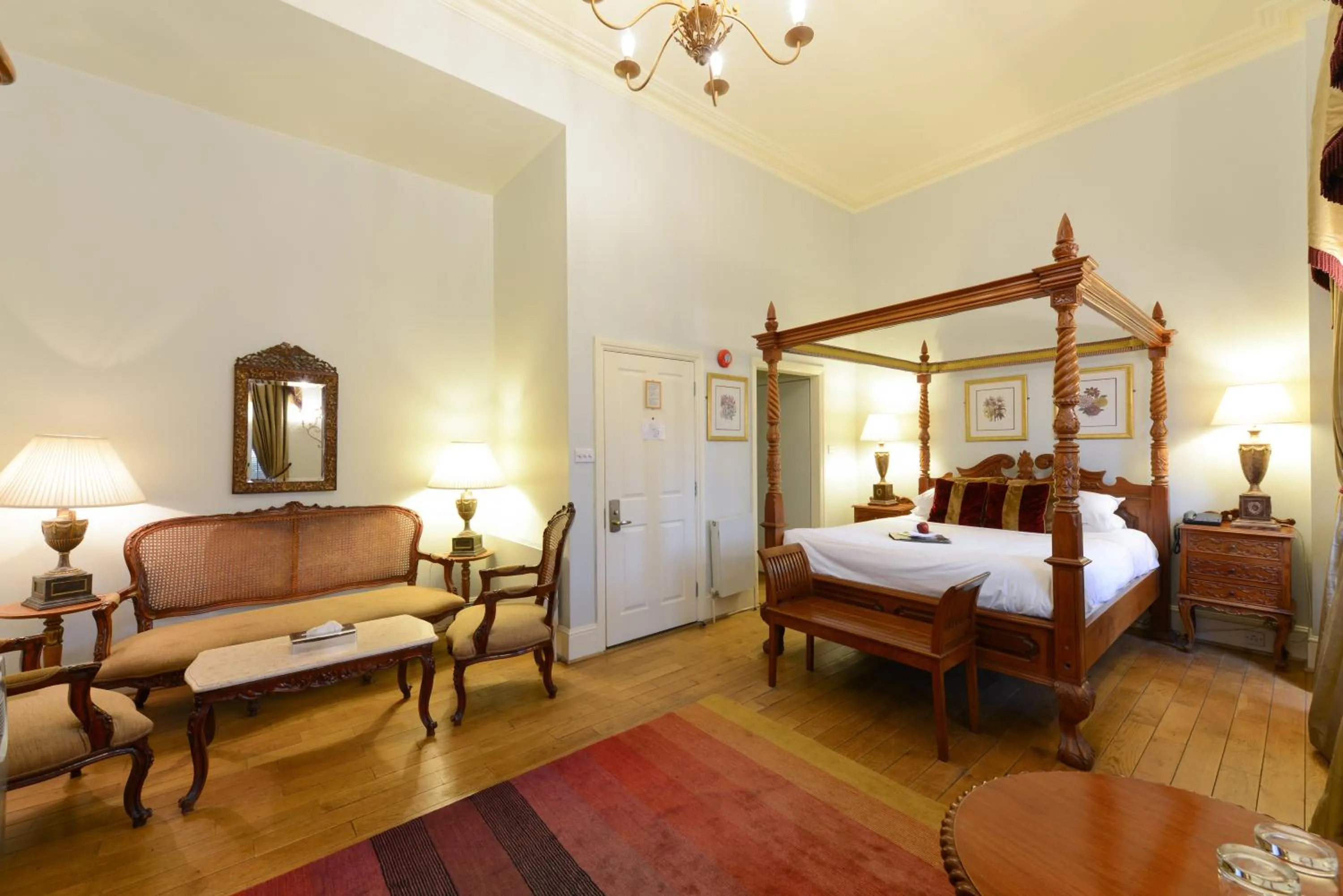 Bed in Twenty Nevern Square Hotel