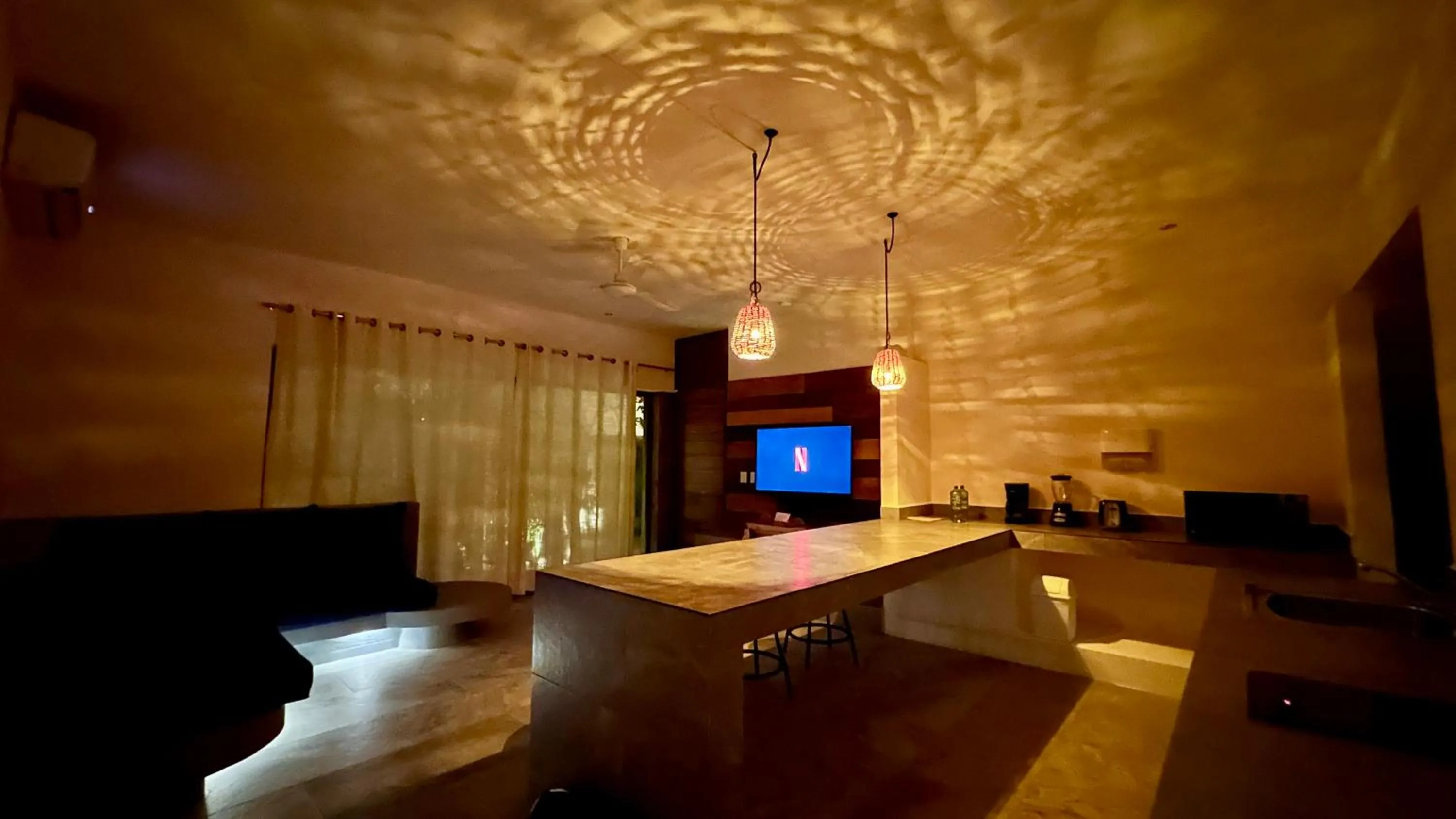 Living room in Kuun Taak Tulum